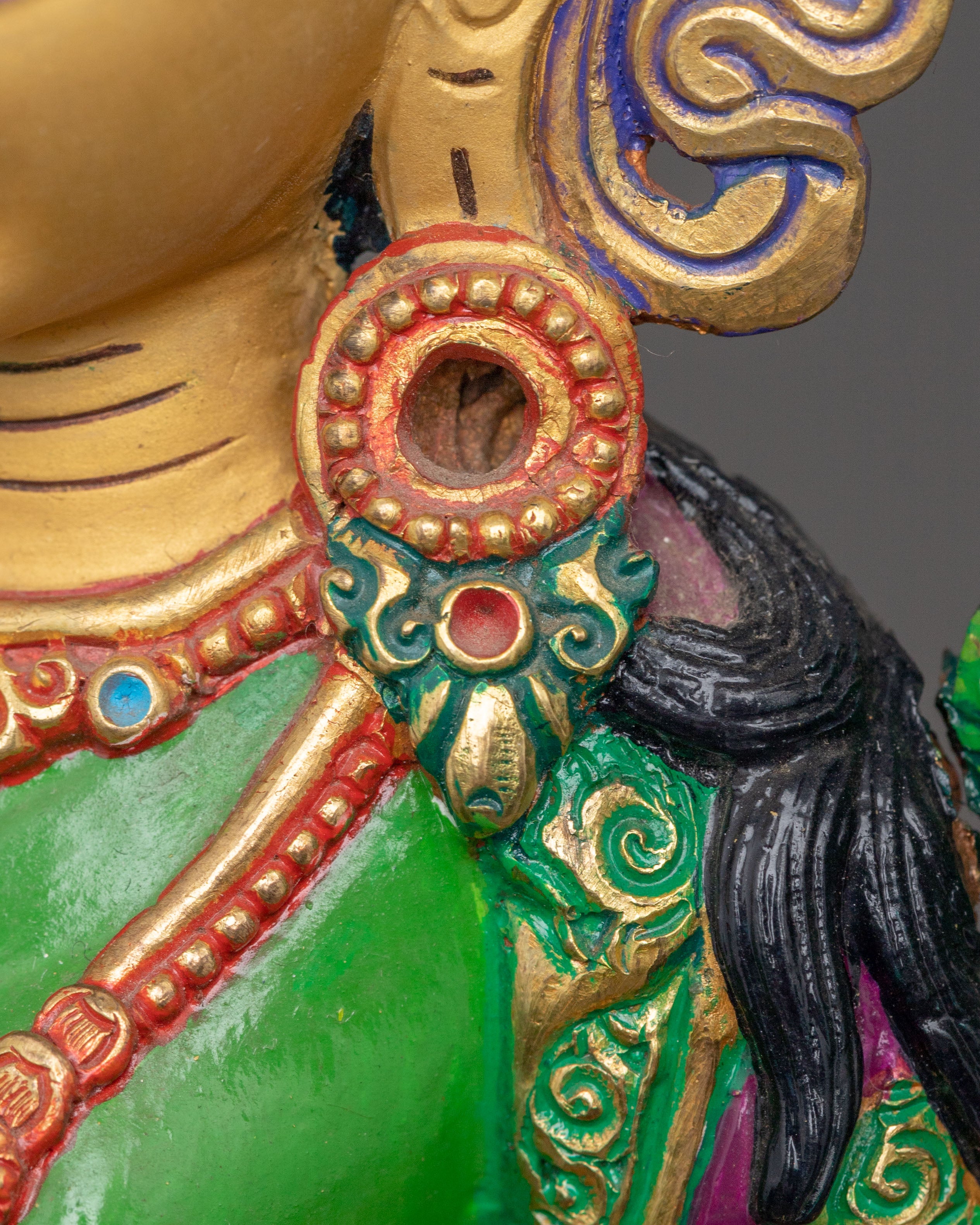 Mother Green Tara Handcrafted Statue | Embodiment of Compassion
