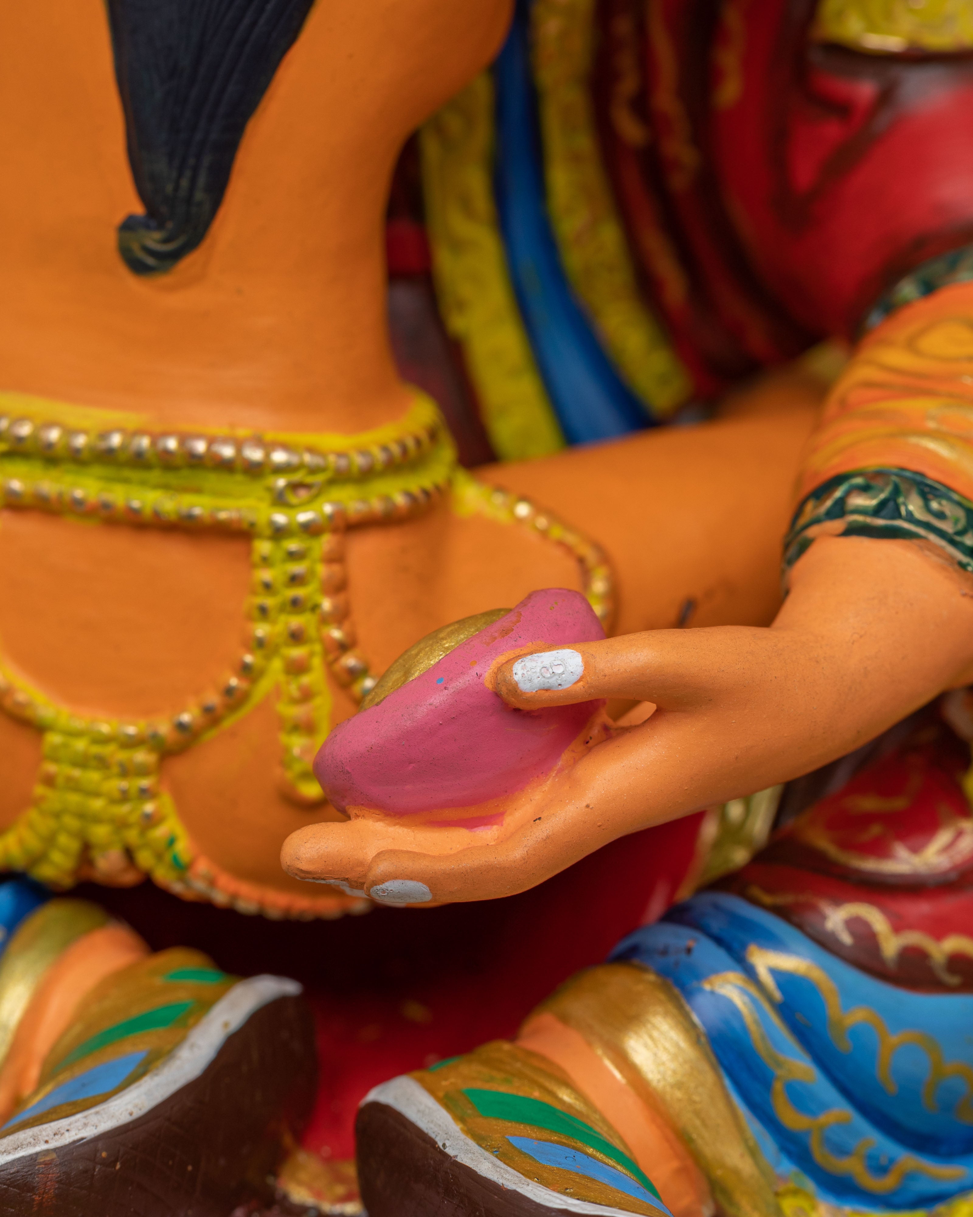 Guru Rinpoche With Consort | Meditation Altar Decor