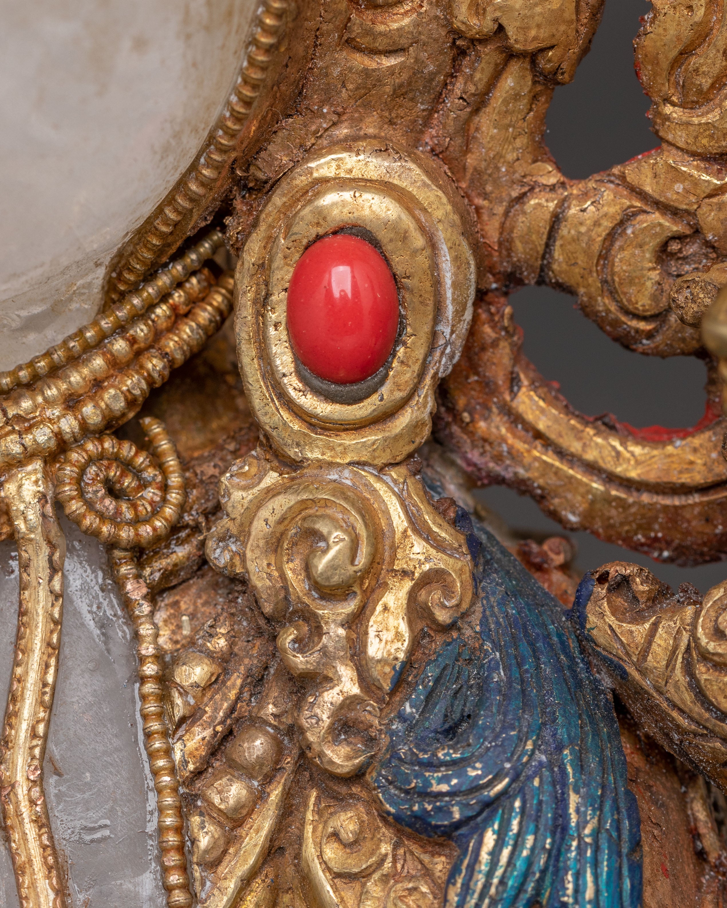 Manjushri Statue: Traditional Artwork