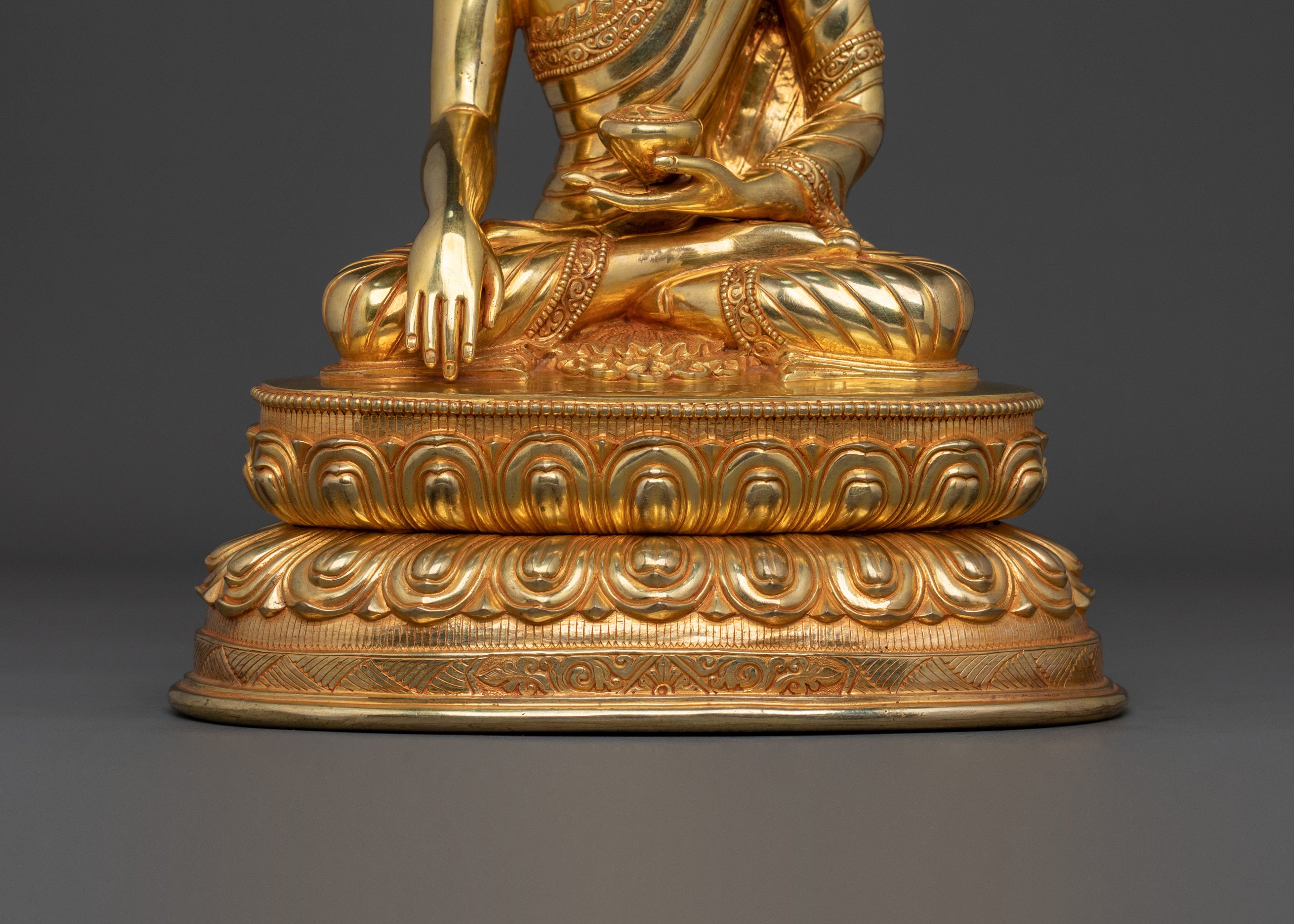 Handmade Shakyamuni Buddha Sculpture | Home Decor