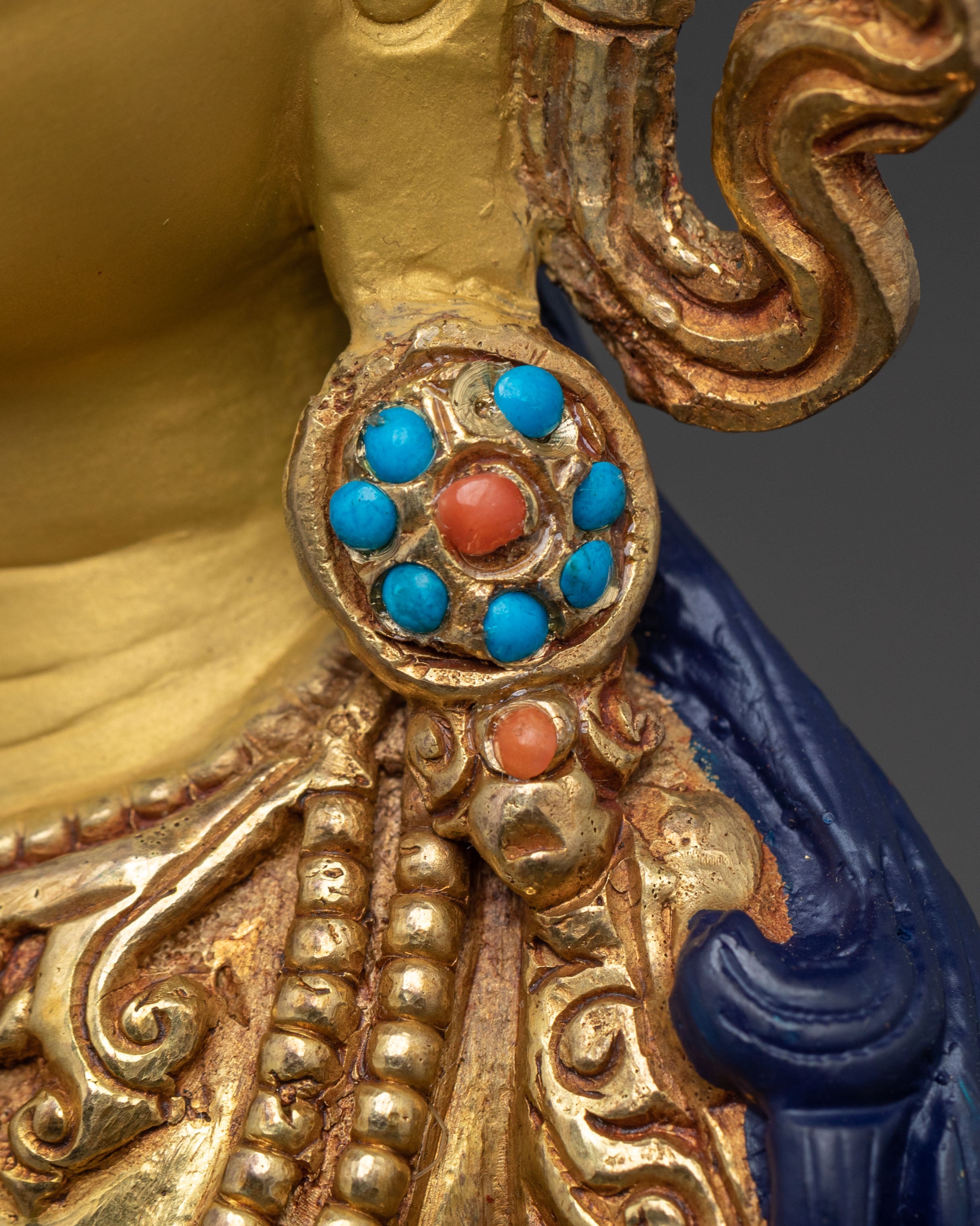 Amitayus Golden Statue: Longevity Buddha