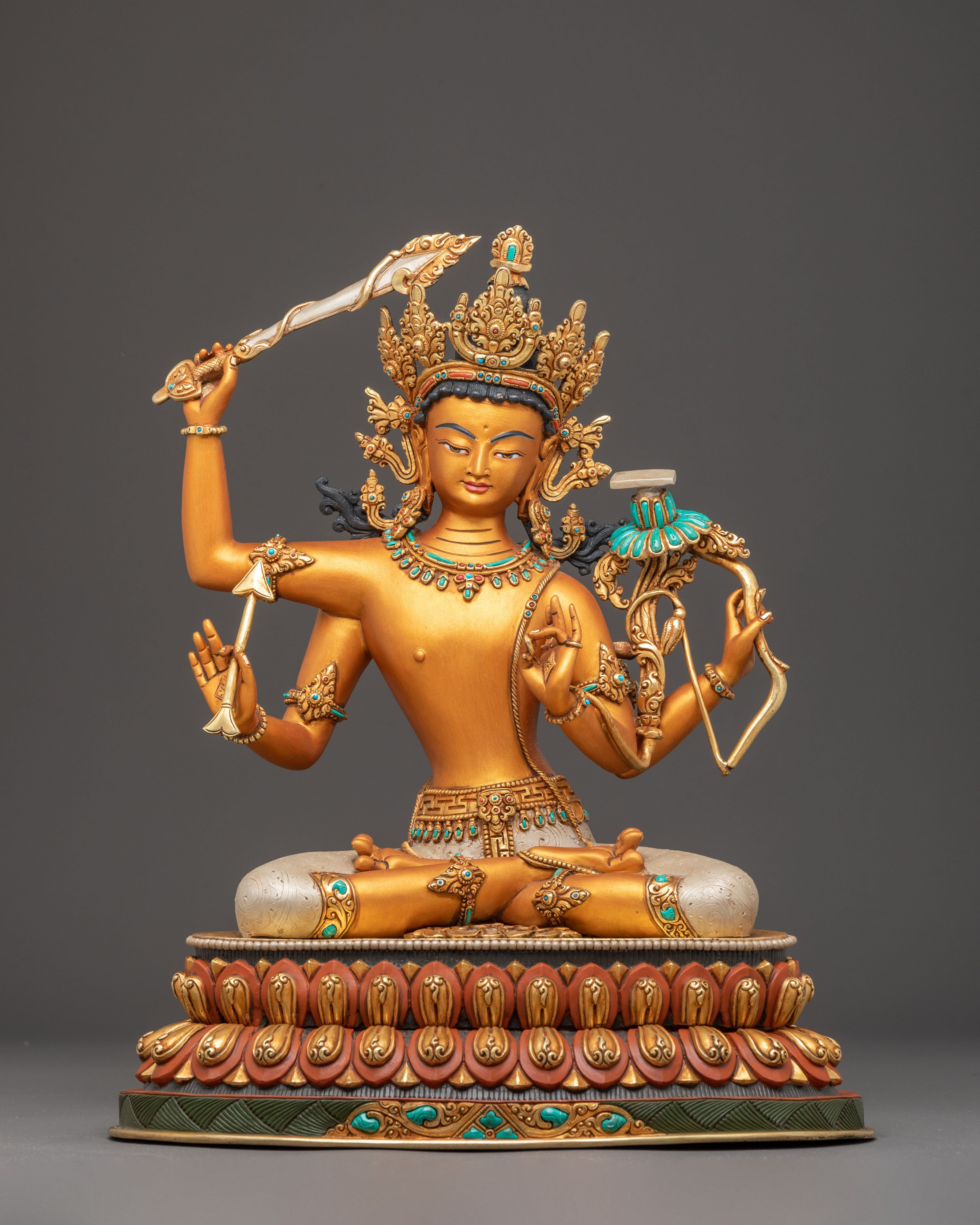 Bodhisattva Maha Manjushri Statue