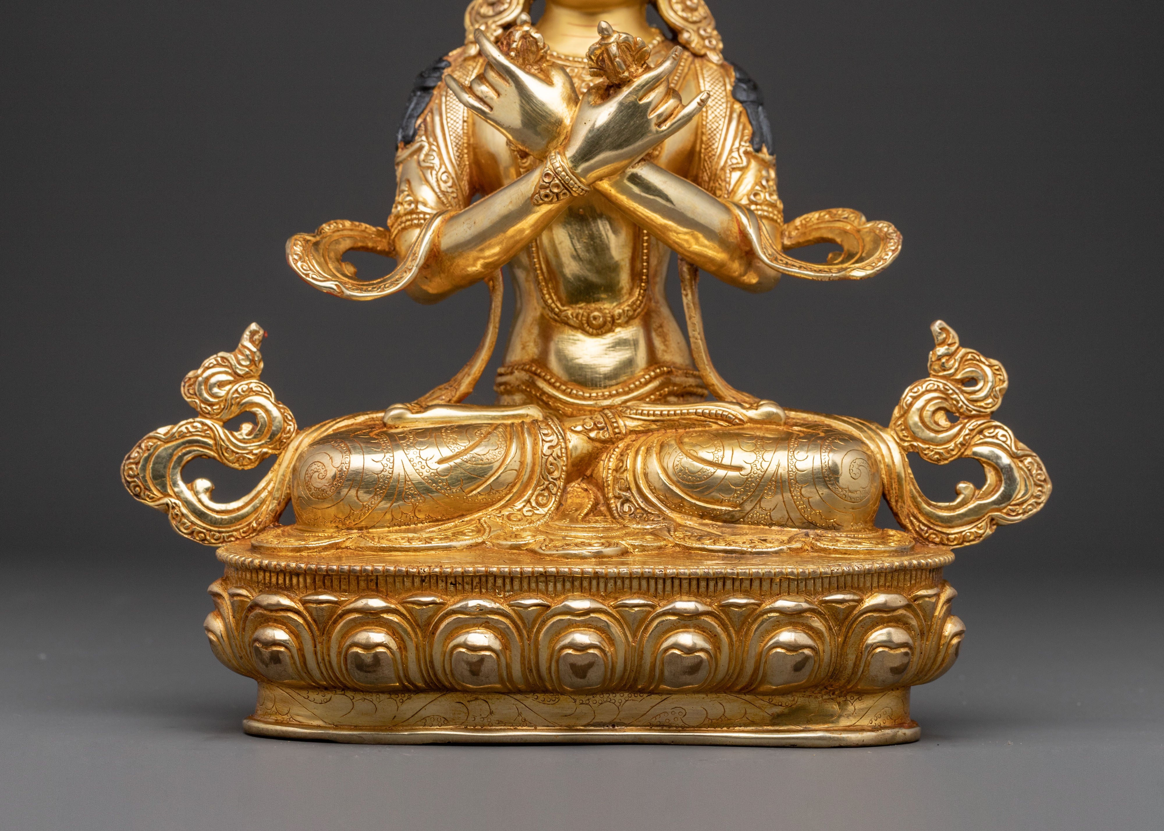 Vajradhara Primordial Buddha Golden Statue