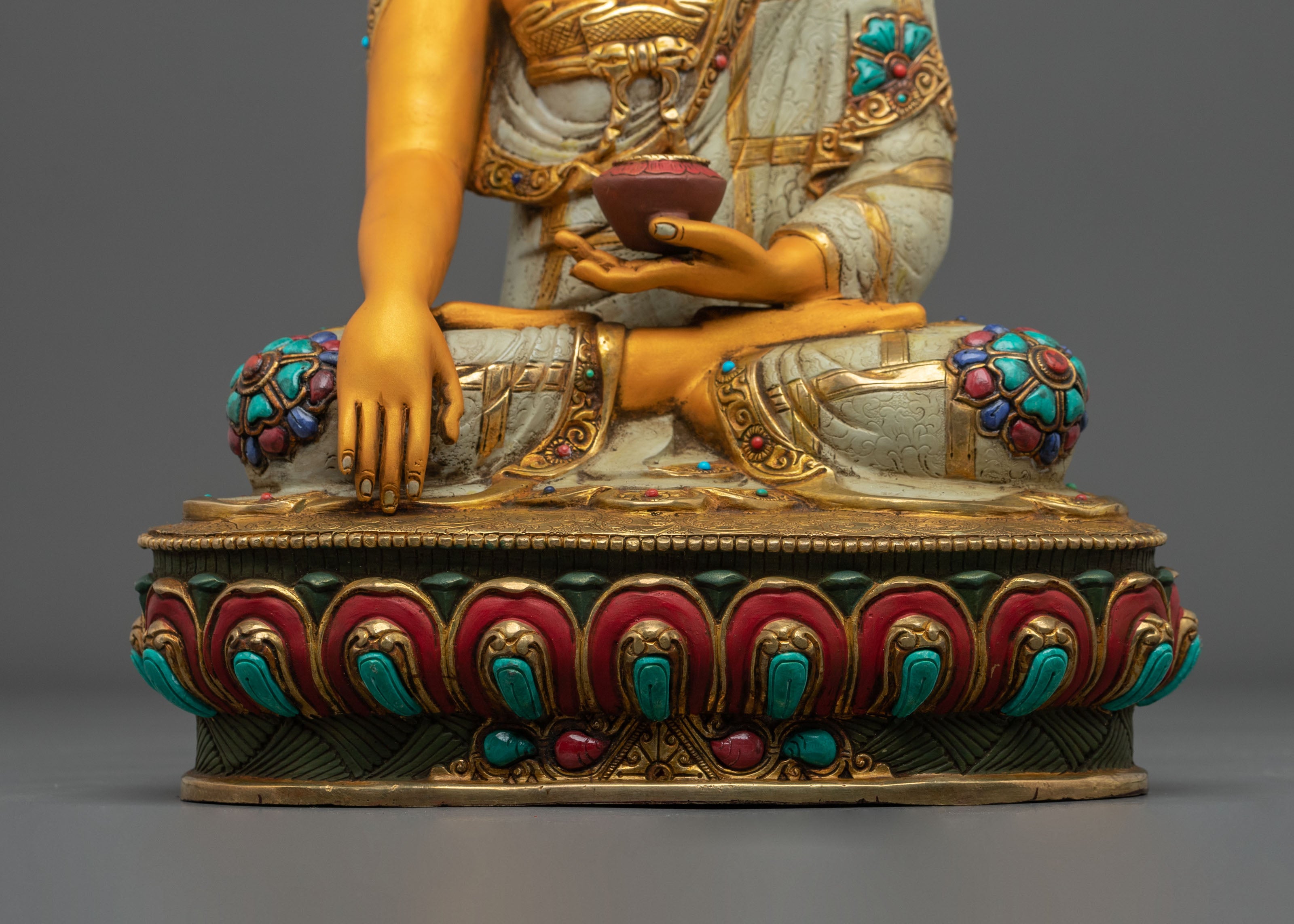 Shakyamuni Buddha Sacred Shrine Meditation Figure