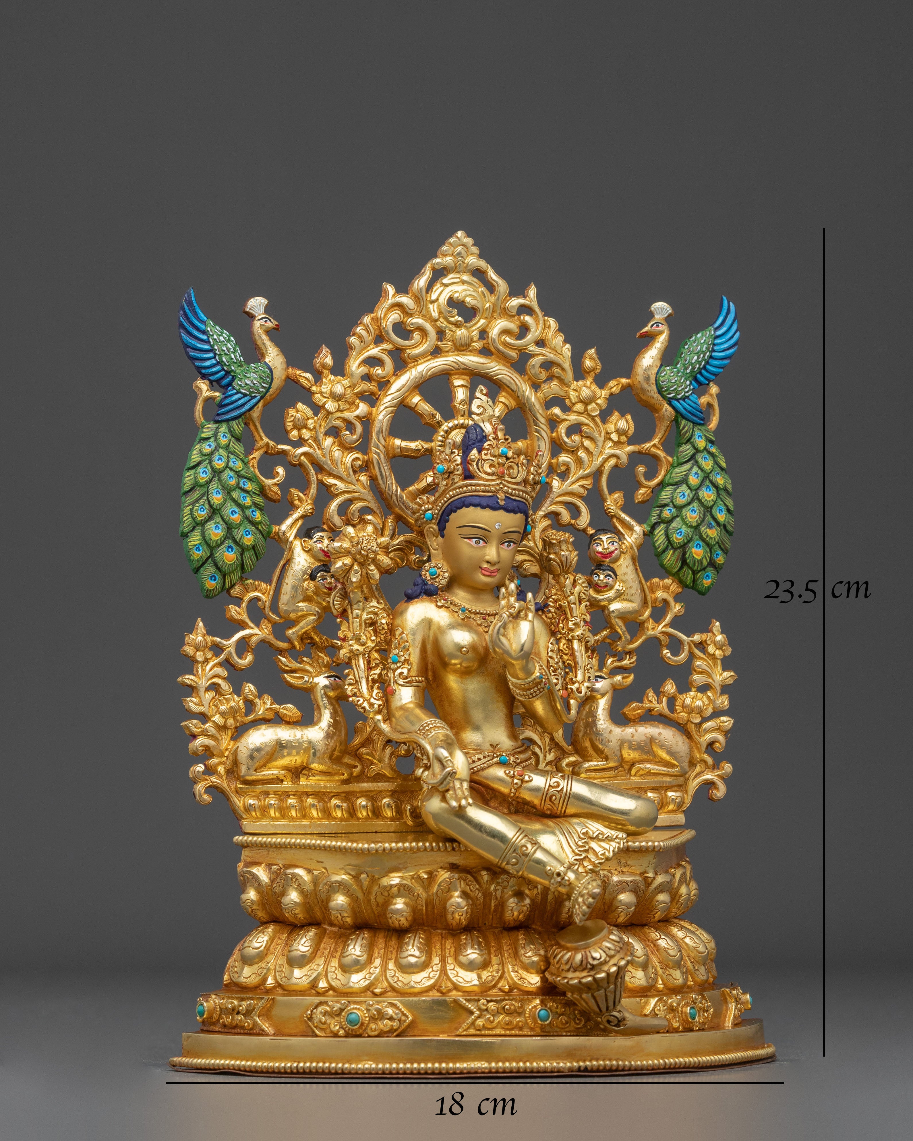 Green Tara Statue: Guardian of Compassion