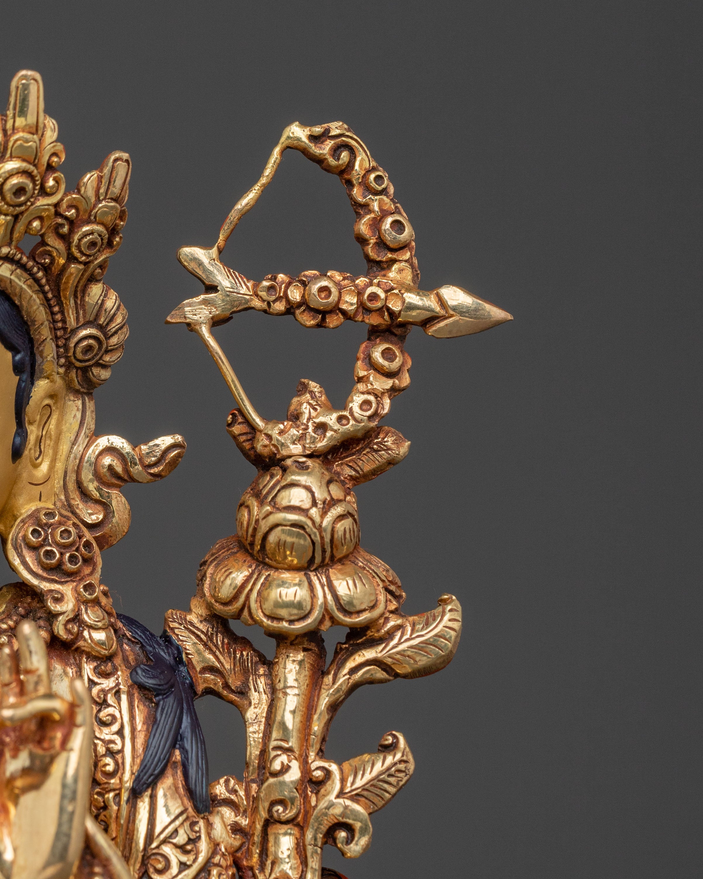 Red Tara Meditation Statue | Bodhisattva of Compassion and Power