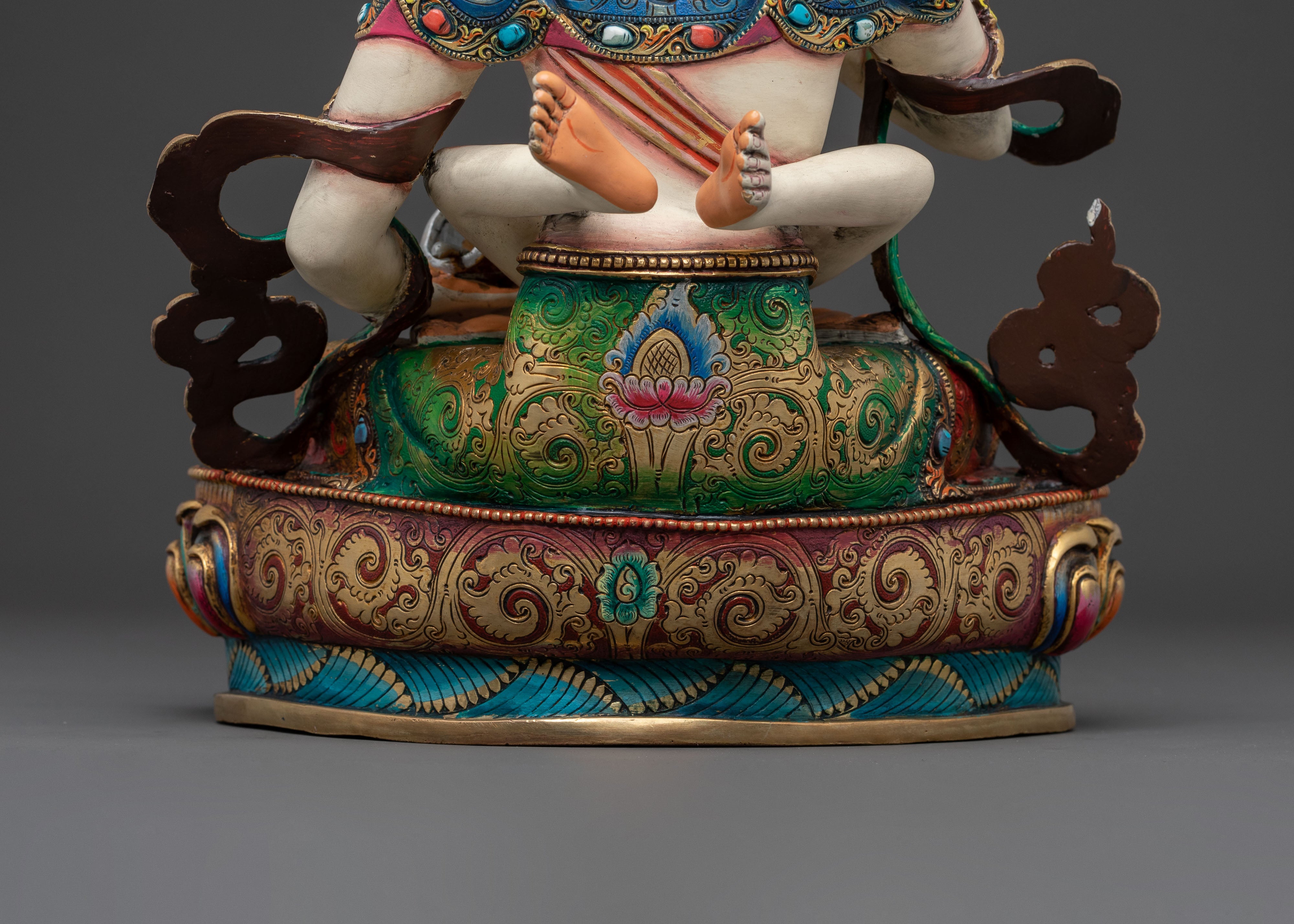 Vajrasattva Statue with Vajragarvi | Sacred Union