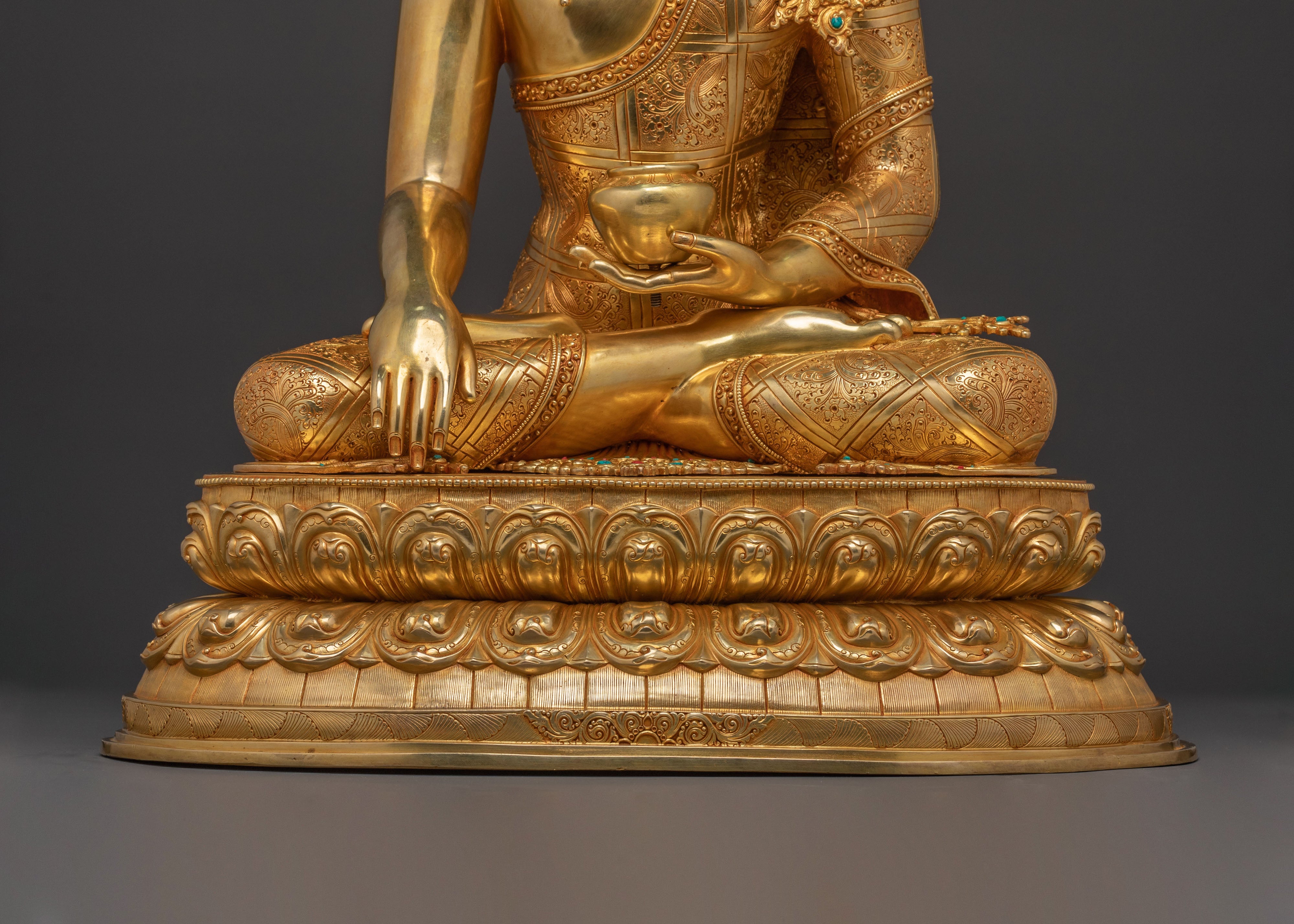 Handcrafted Shakyamuni Buddha Altar Decor Statue