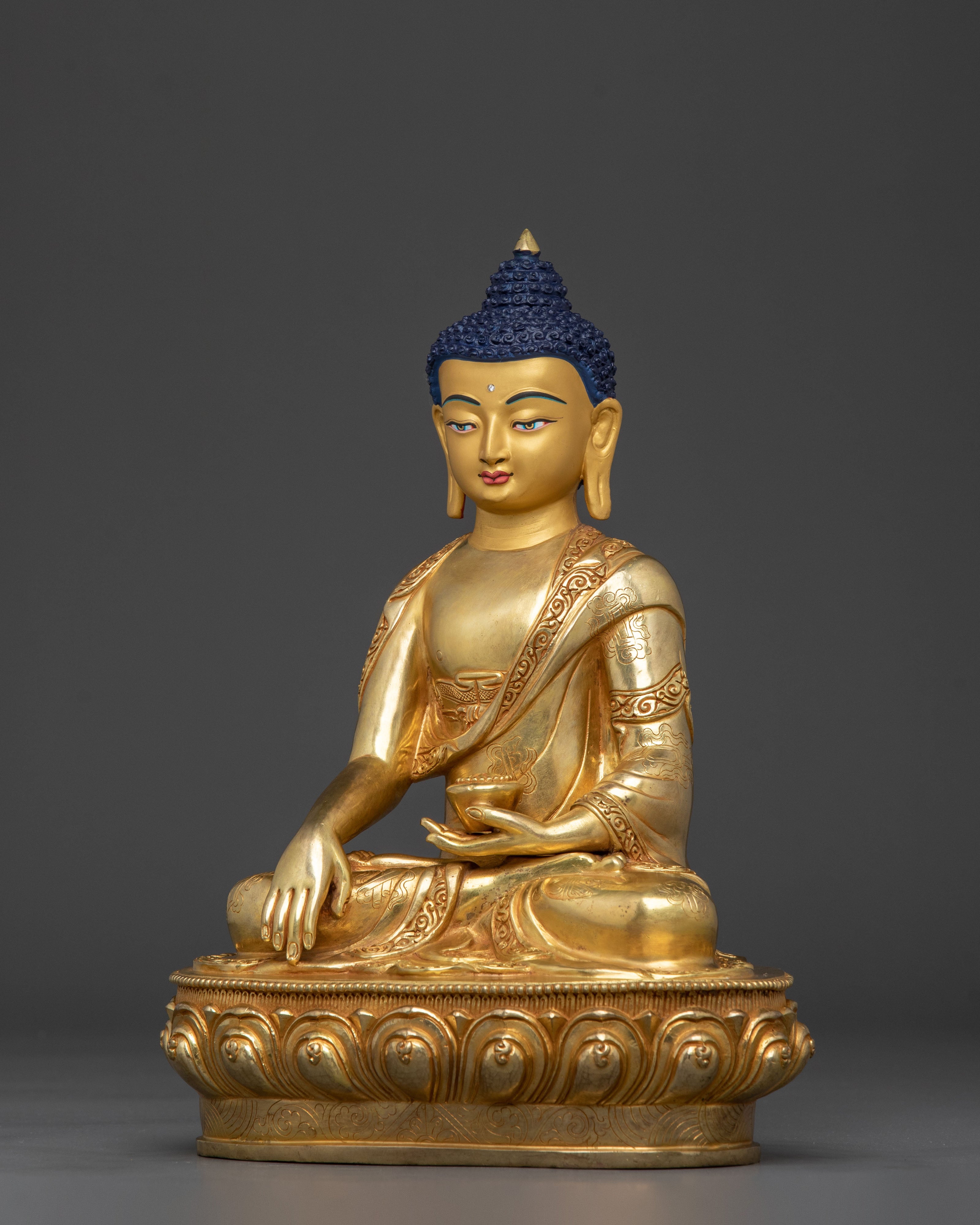Handmade Shakyamuni Buddha Spiritual Figurine