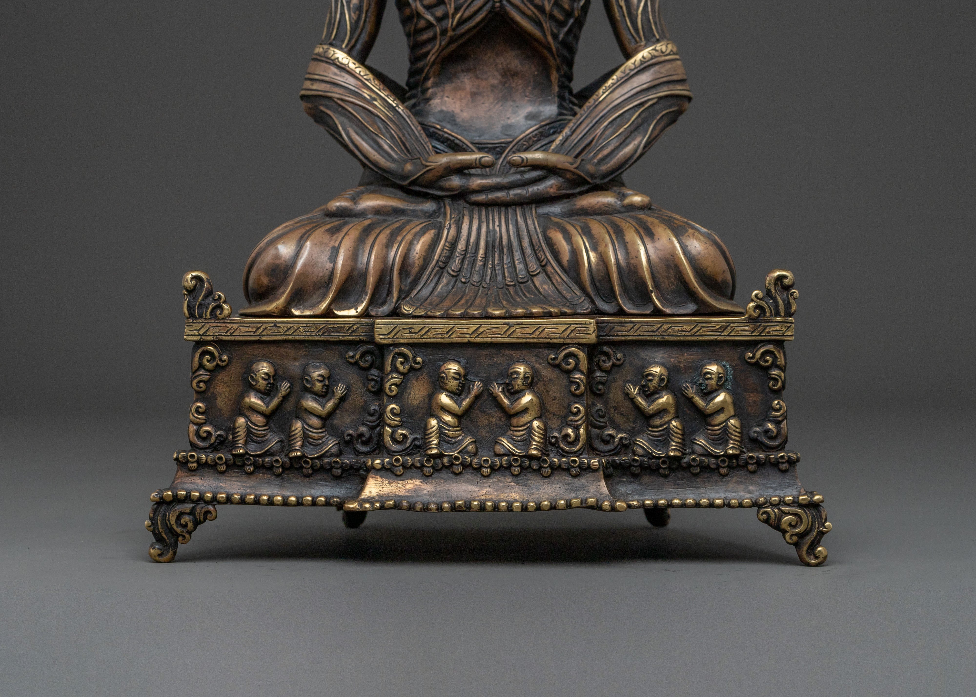 Fasting Buddha Spiritual Statue | Meditational Figure