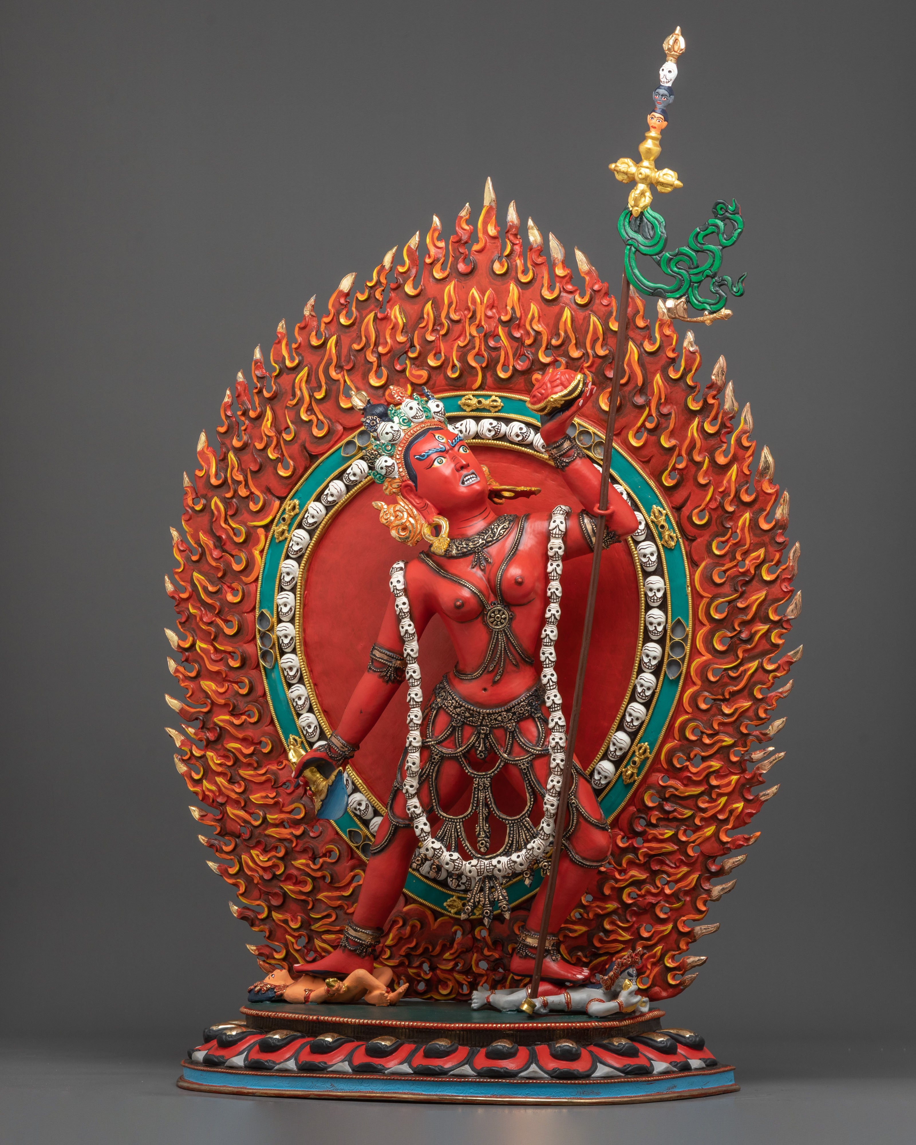 Vajrayogini Spiritual Sculpture | Wrathful Dakini of Wisdom