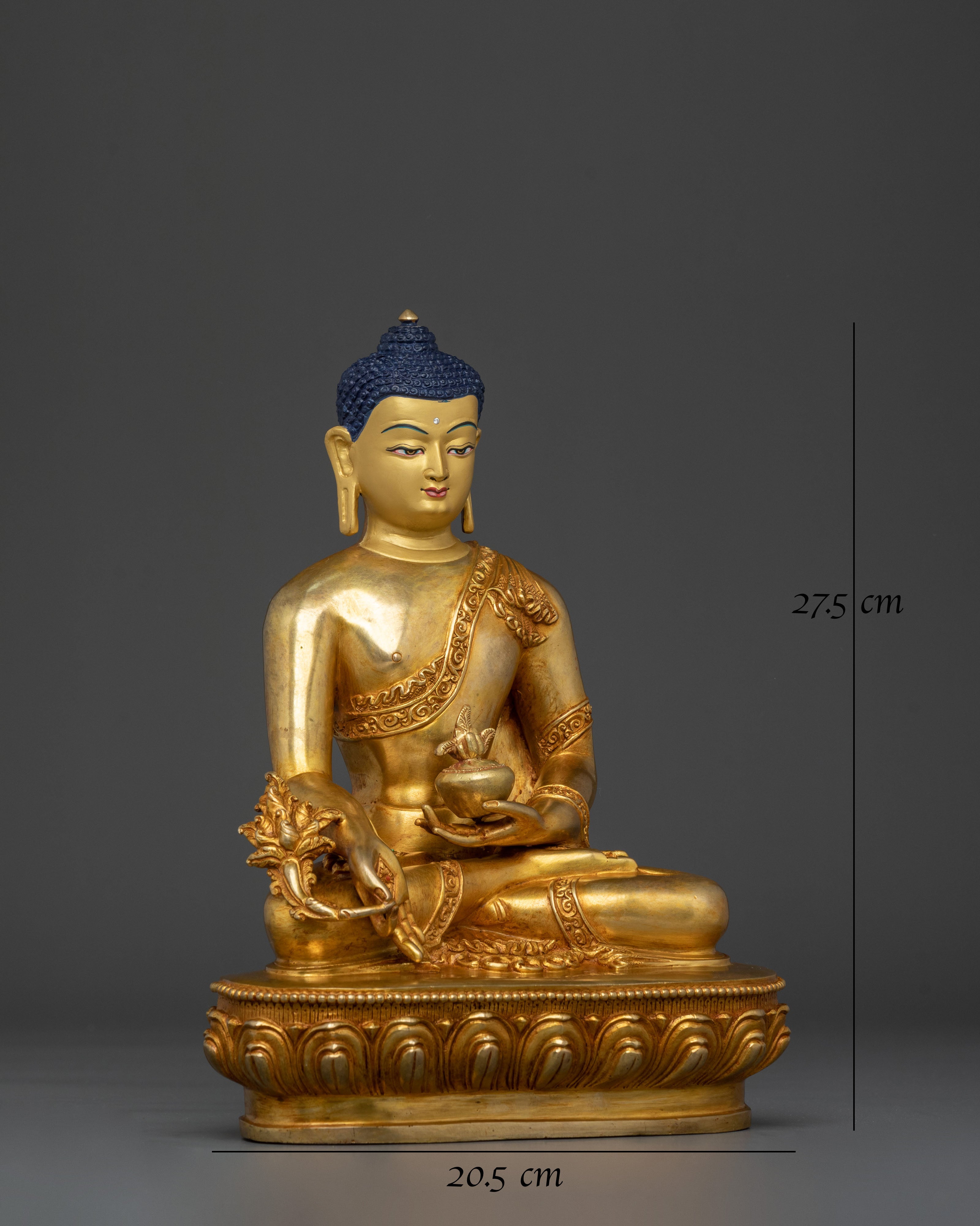 Bhaiṣajyaguru Handmade Statue | Buddha of Healing