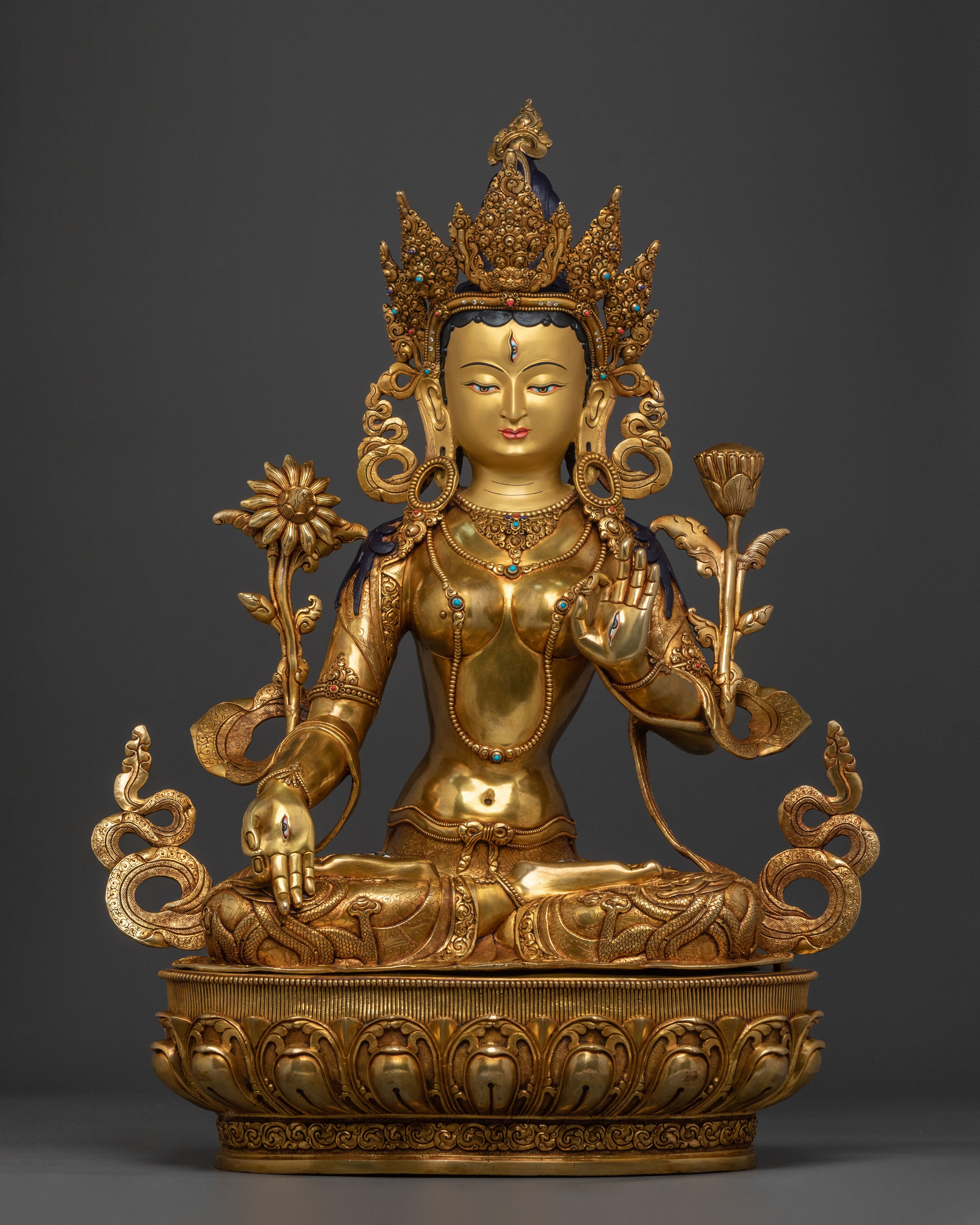 White Tara Statue