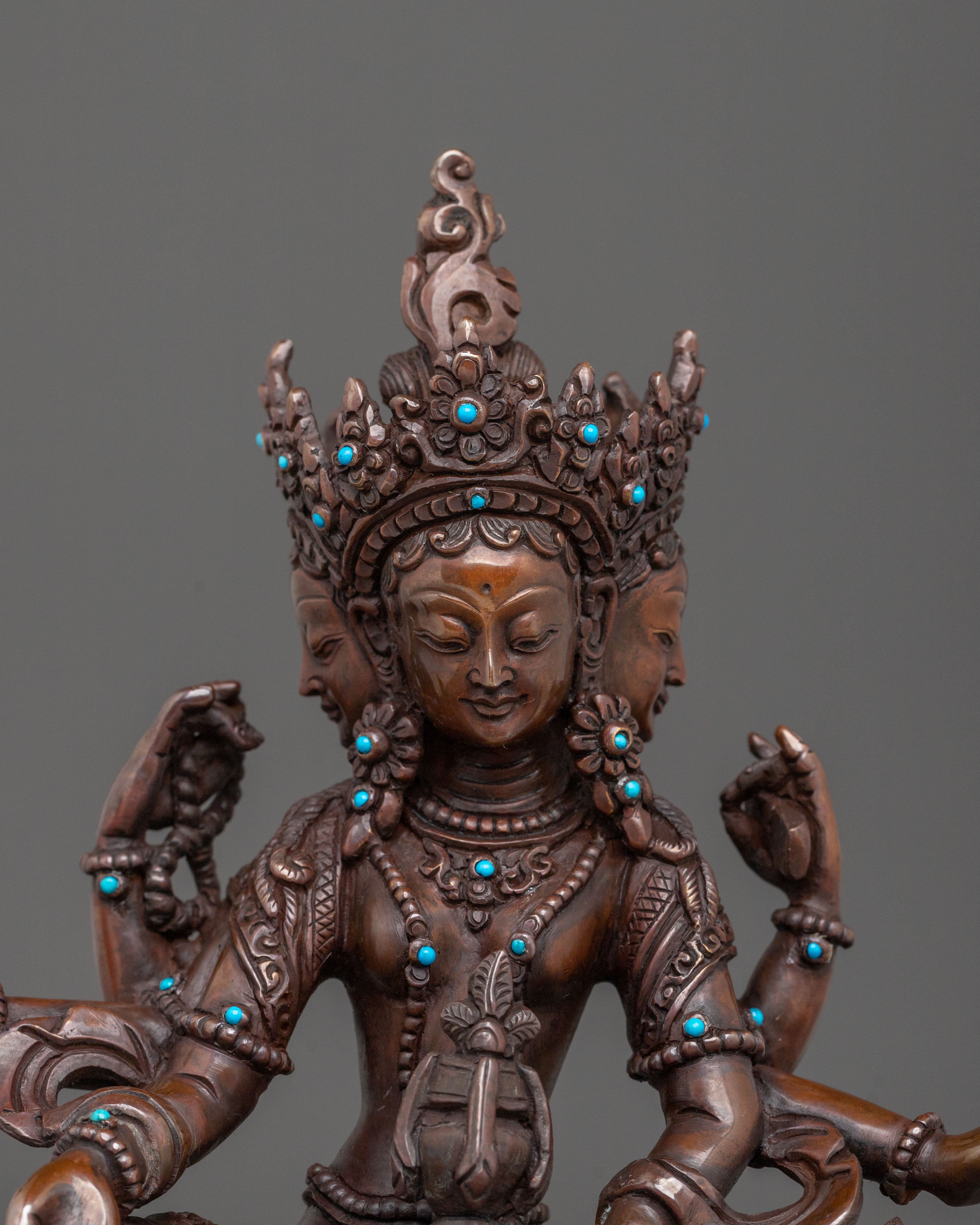 Goddess Vasudhara Statue | Home Decor