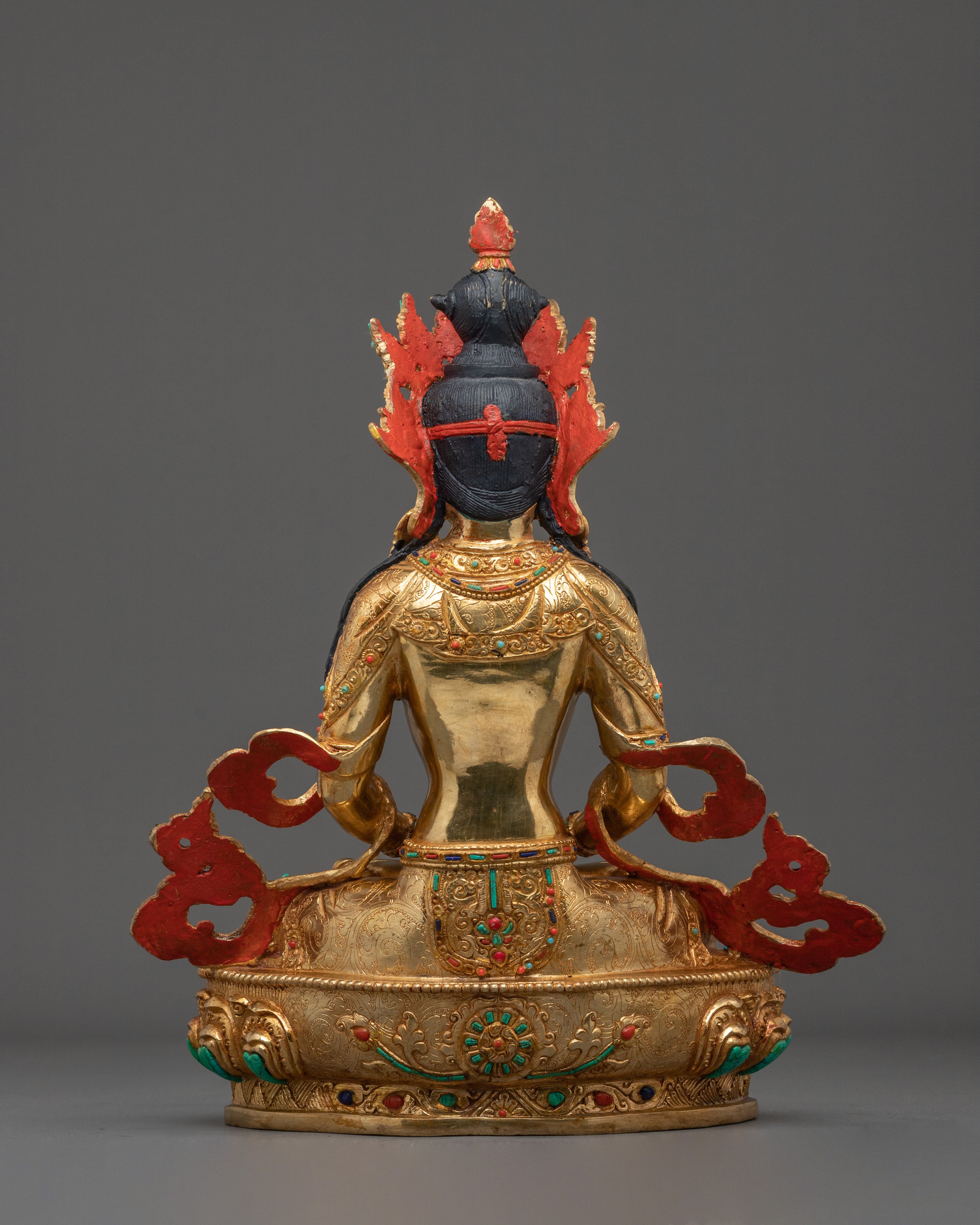 Amitayus Vajrayana Sacred Figure: Buddha of Longevity