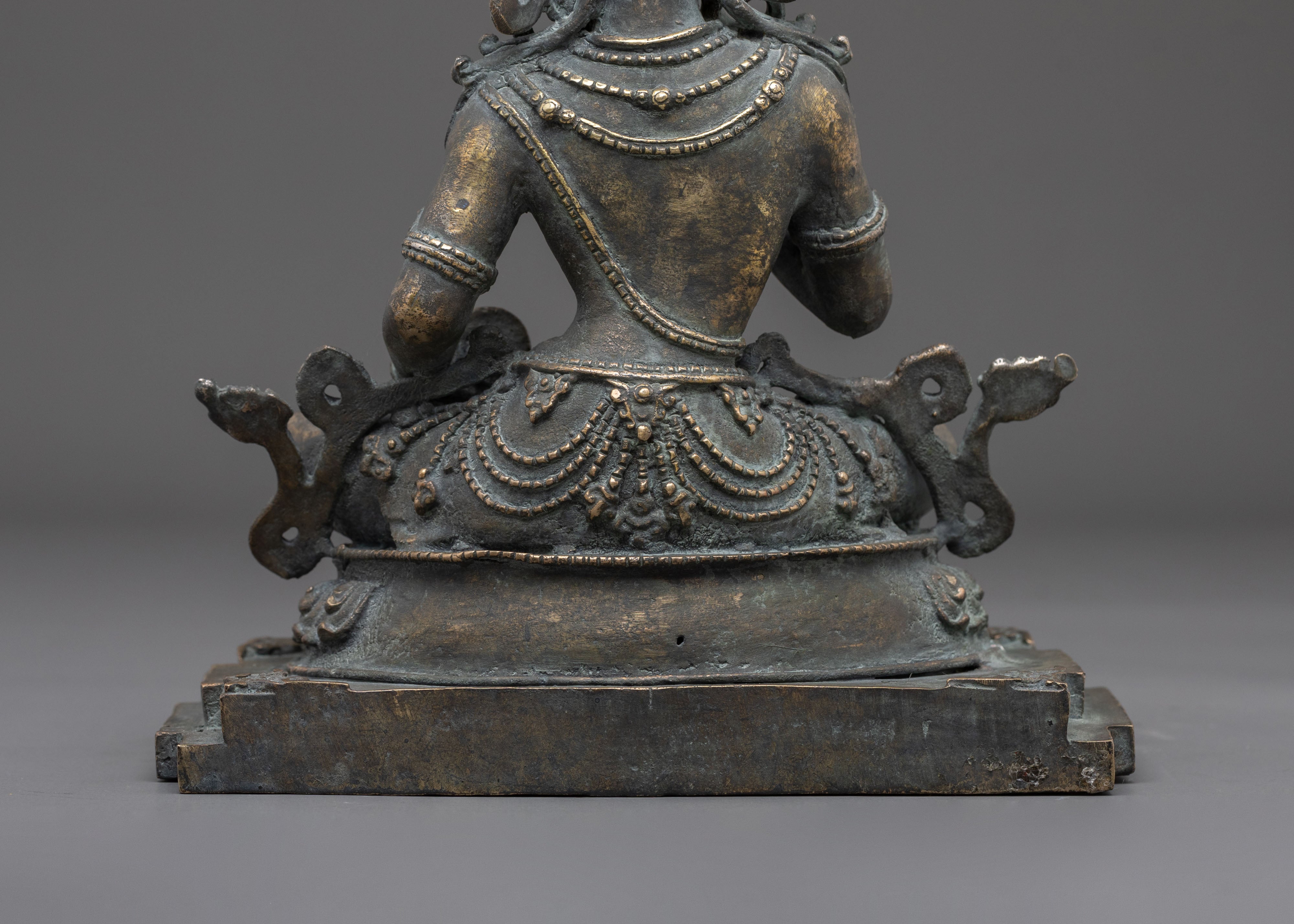Vajrasattva Statue | Sacred Figurine with Antique Finish