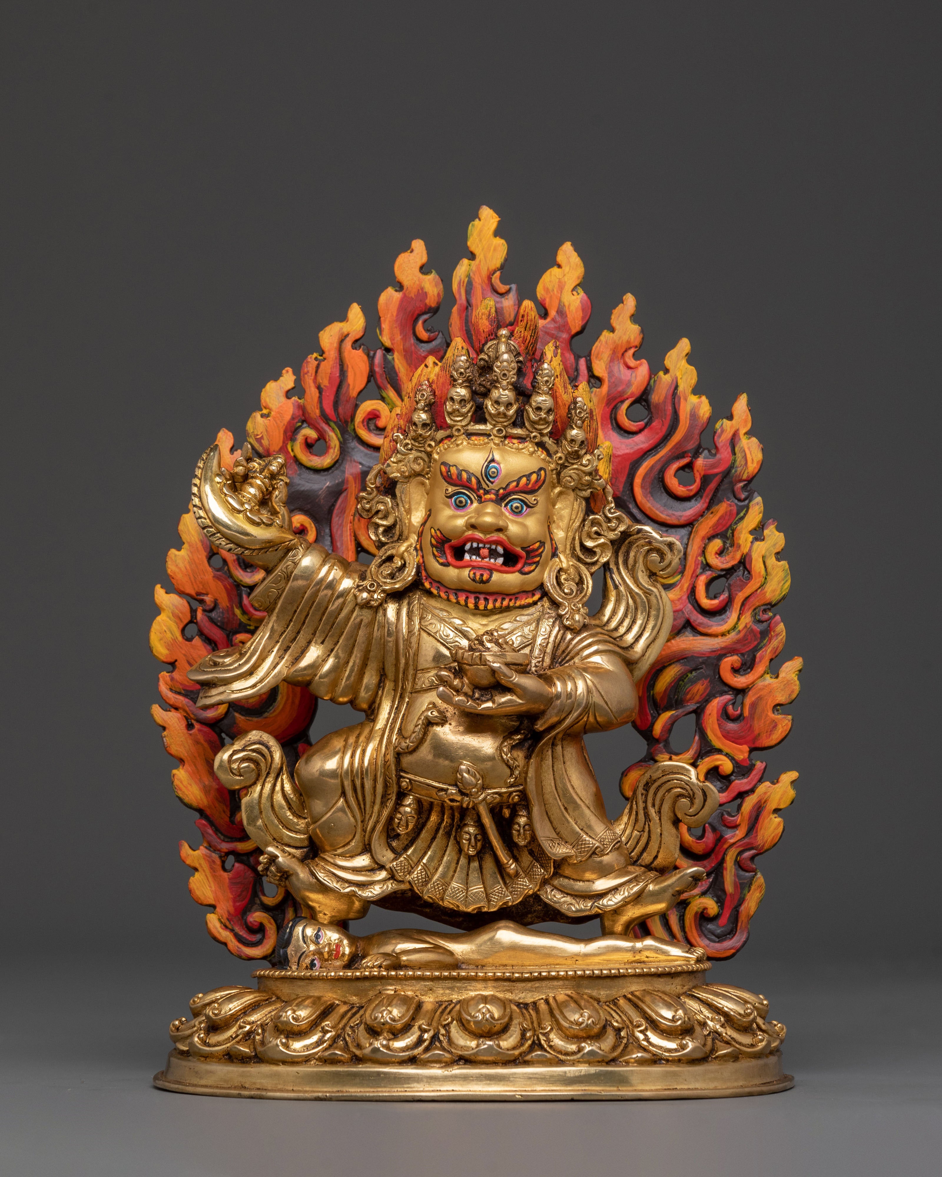 Mahakala Bernakchen Statue