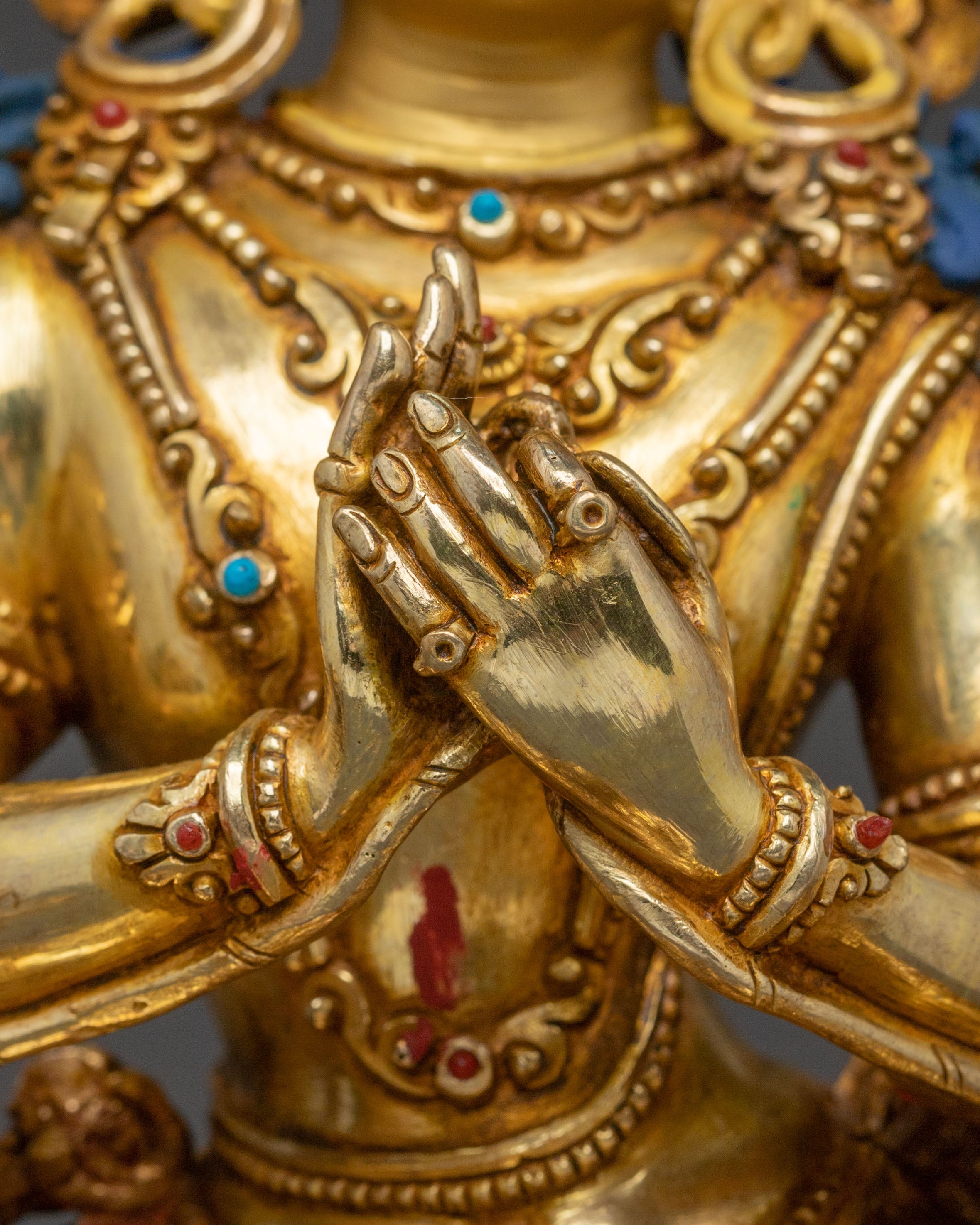 White Manjushri Statue | Made In Nepal