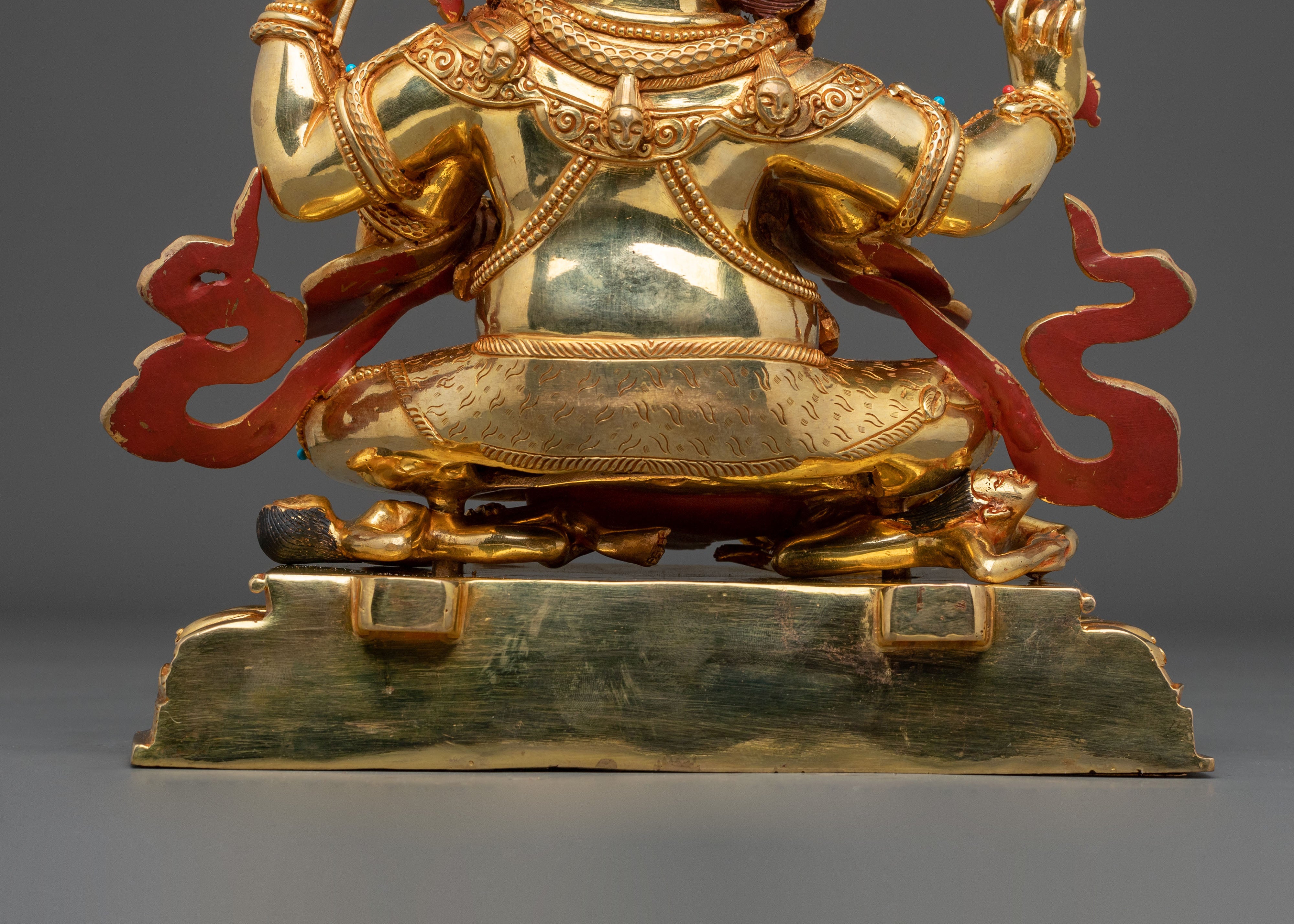 Chaturbhuja Mahakala Statue | Tibetan Buddhist Protector
