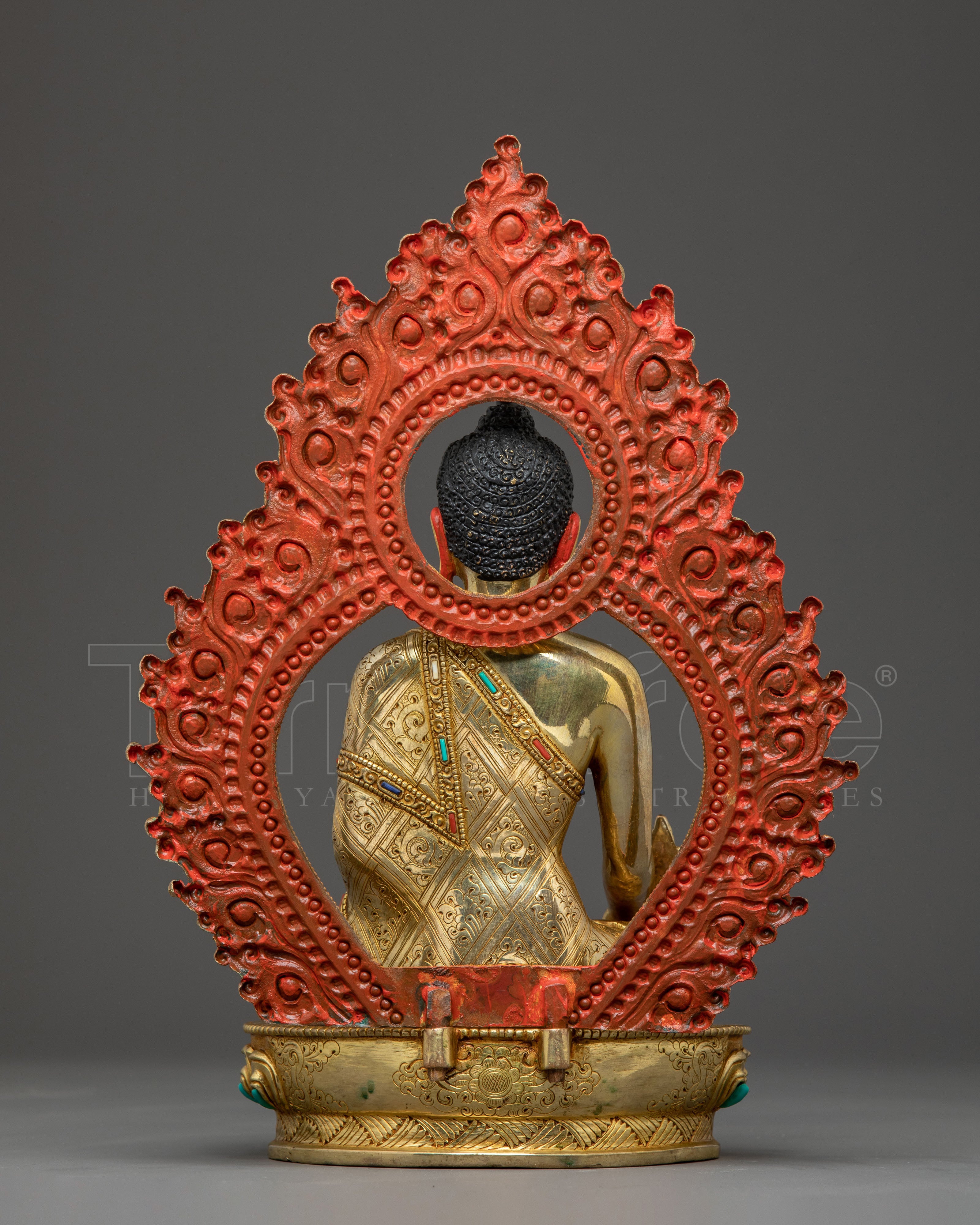 Medicine Buddha Handmade Golden Statue | Healing Buddha