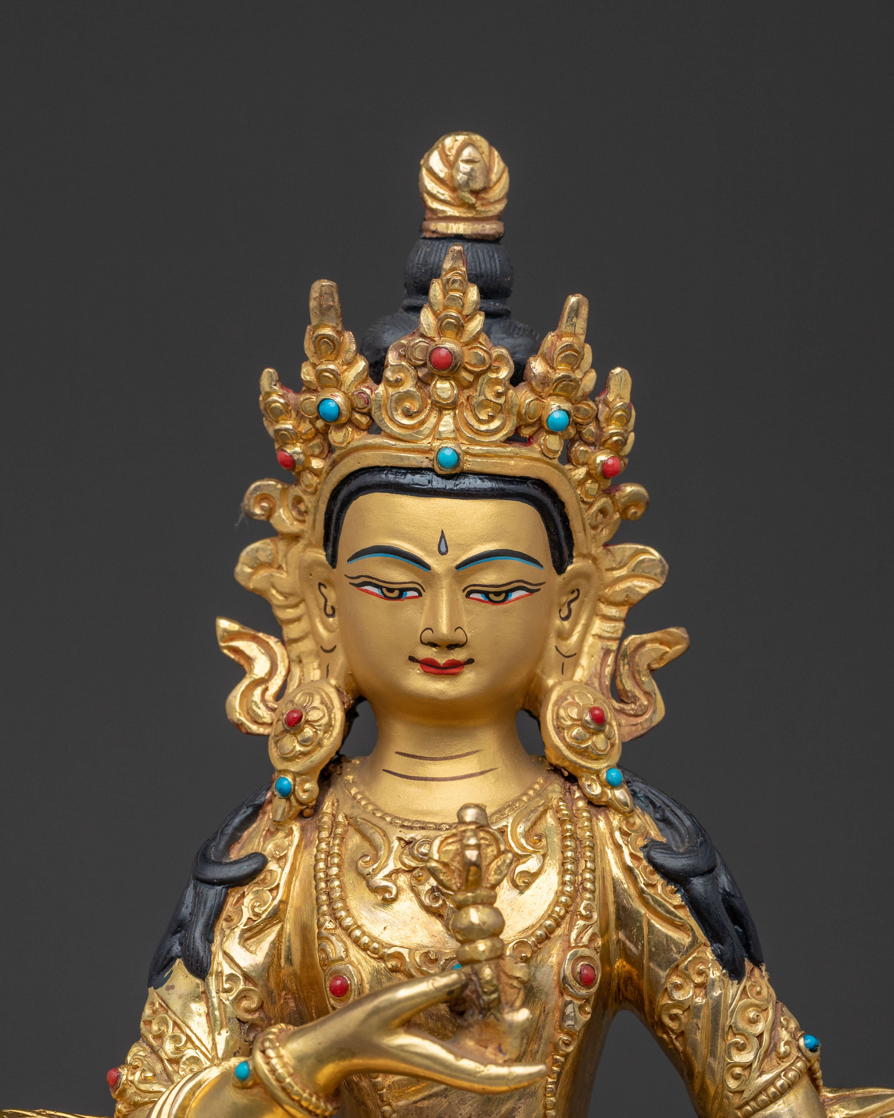 Vajrasattva Sculpture | Purification Buddhist Deity