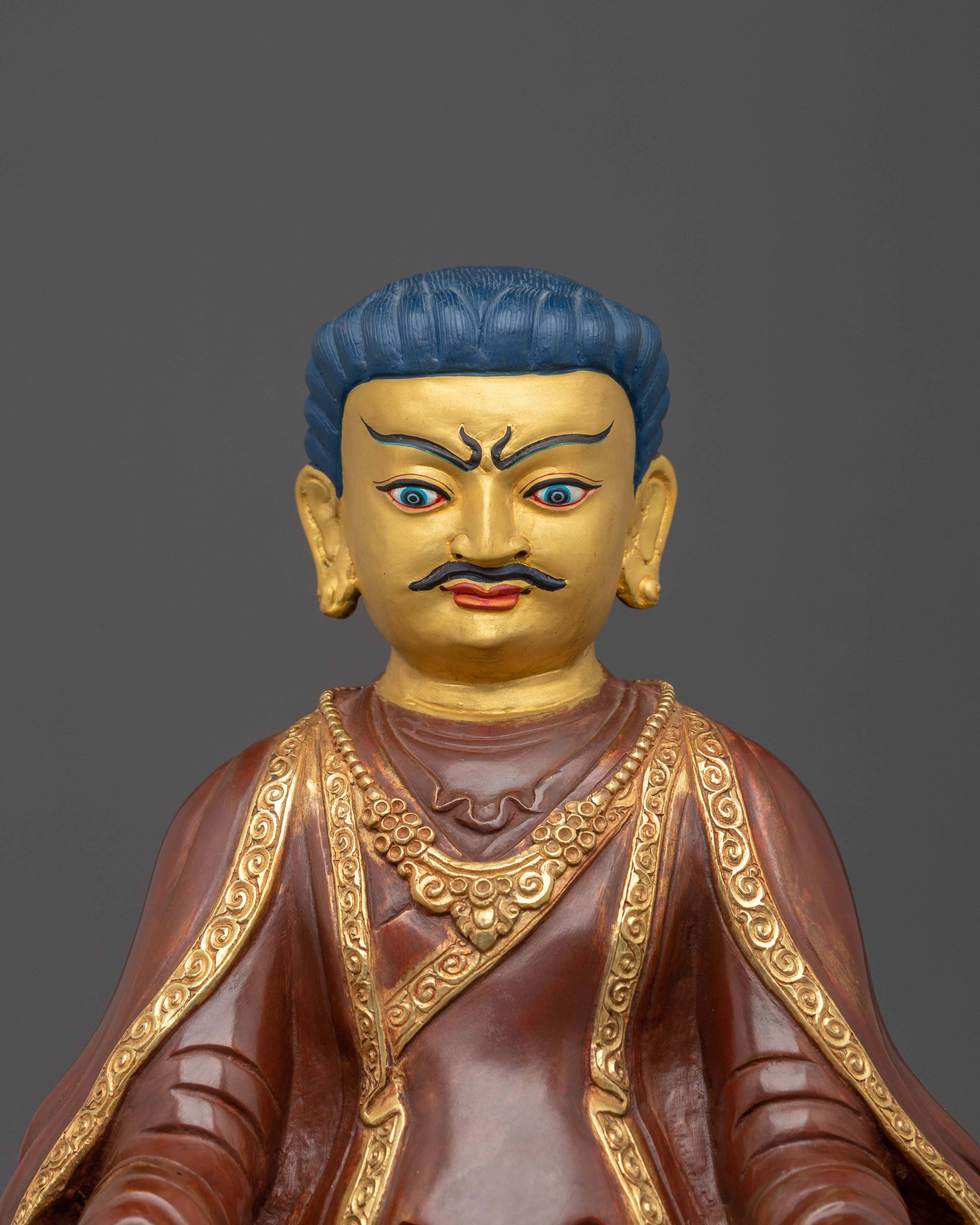 Kagyu Masters Statue Collection | Figurines with Copper Body