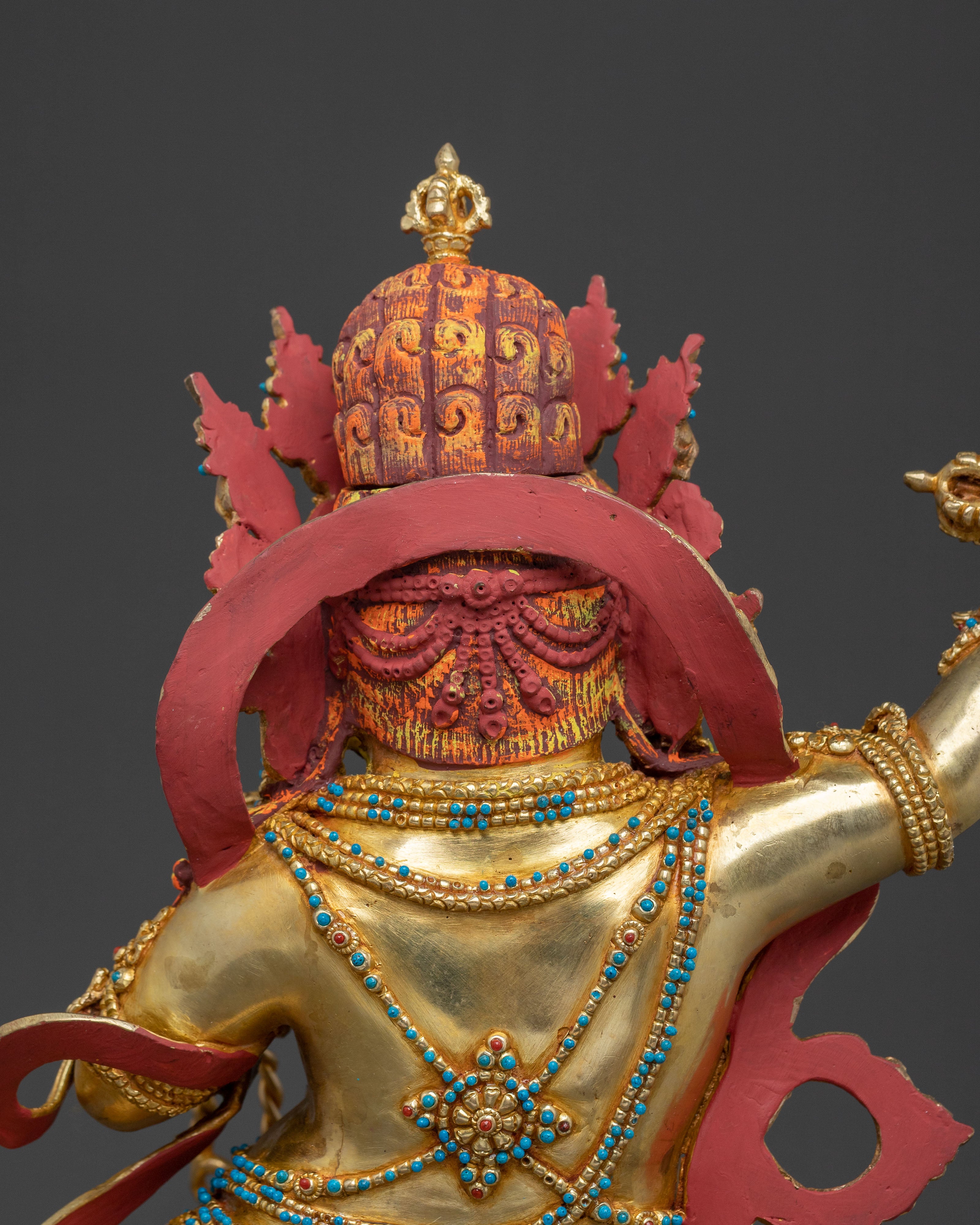 Deity Vajrapani Statue | Wrathful Protector