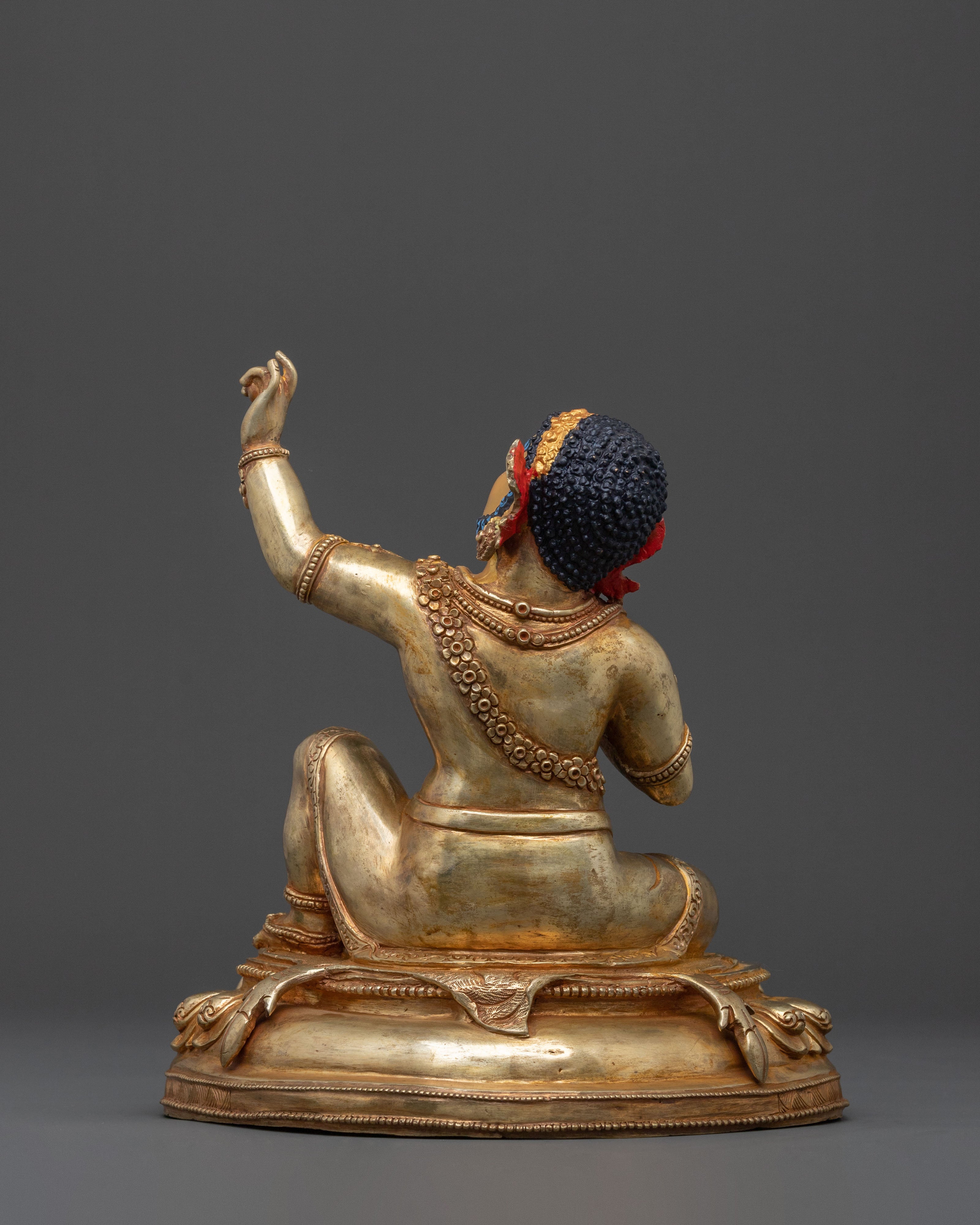 Virupa Lineage Master Statue | Buddhist Altar Sculpture