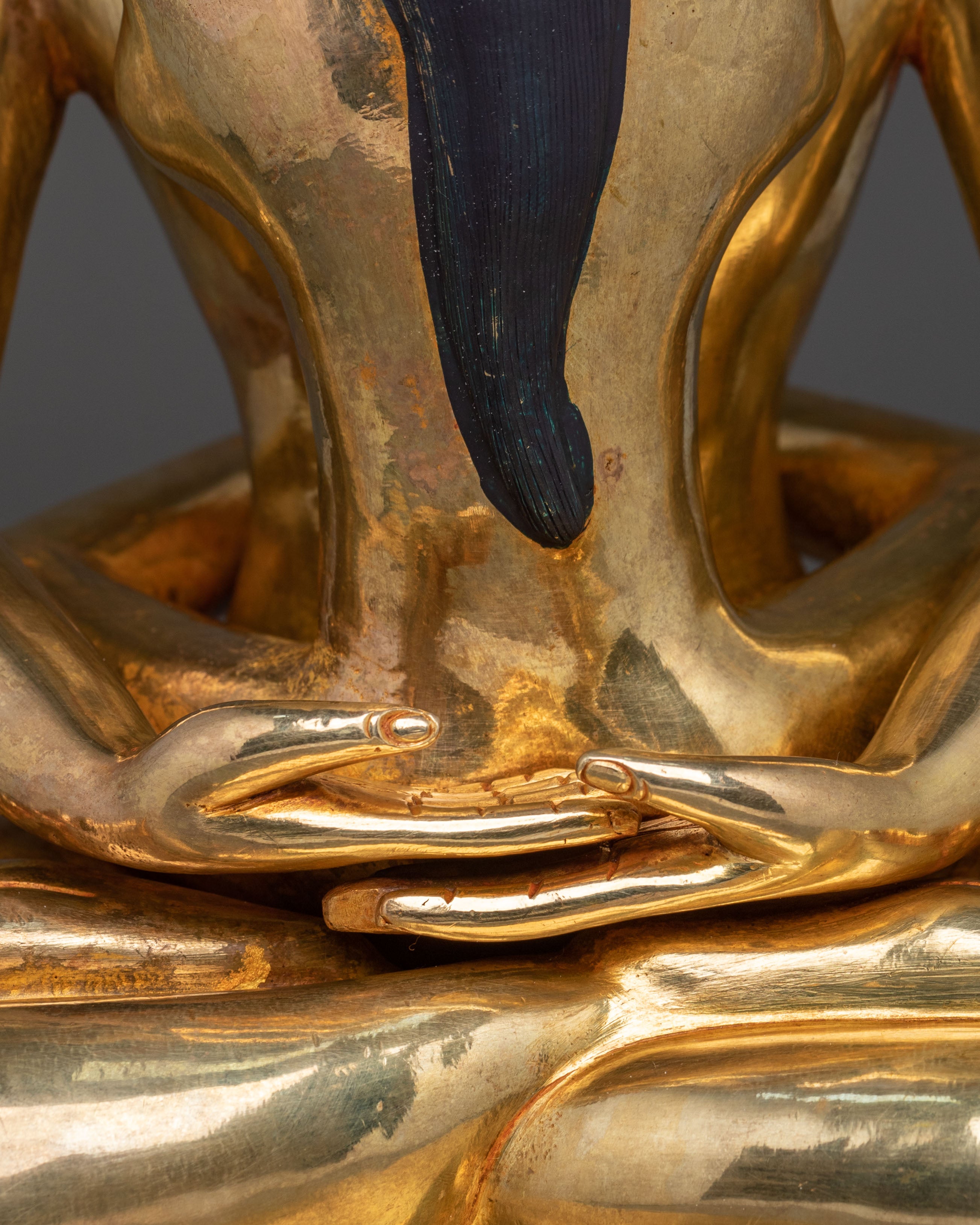 Samantabhadra with Consort Figurine | Buddhist Decor