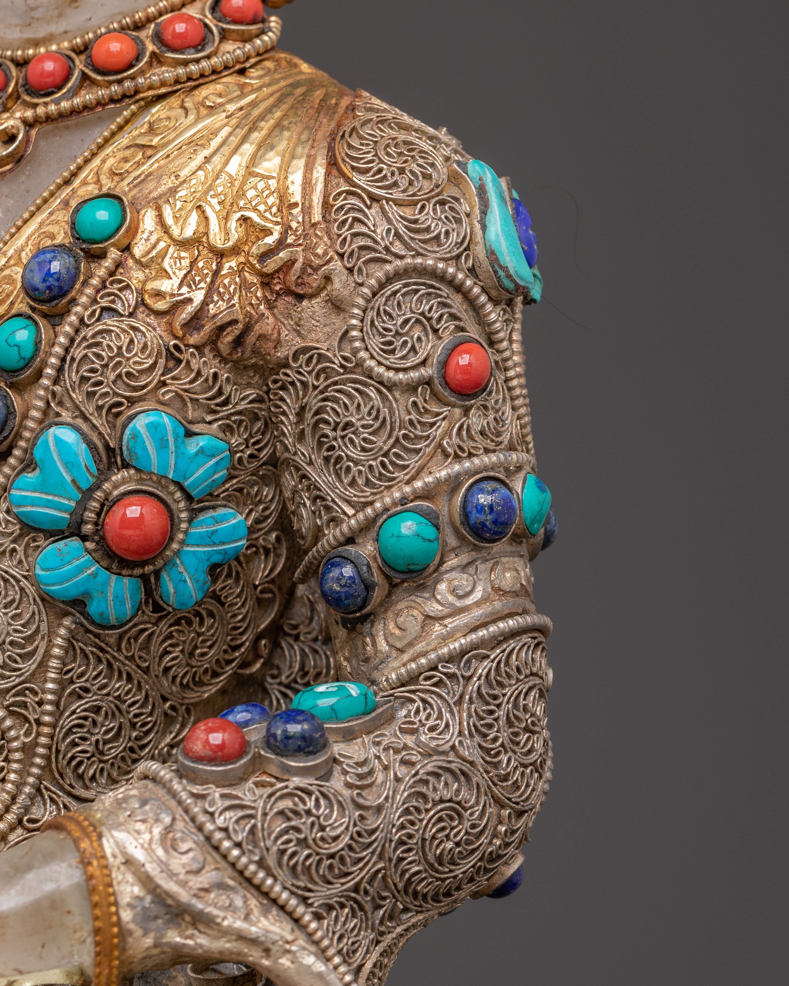 Crystal Shakyamuni Buddha Statue | Historical Buddha