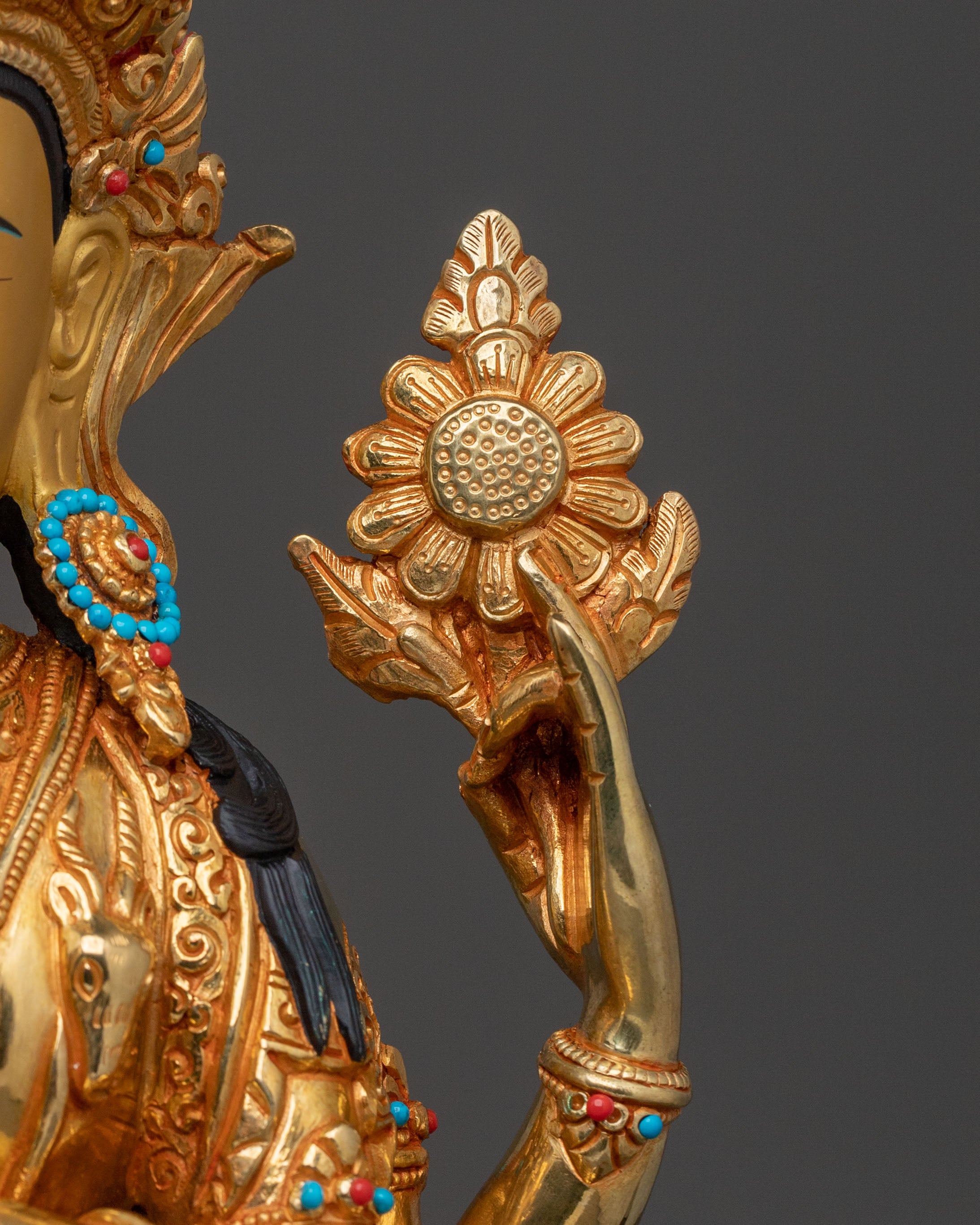 Himalayan Four Armed Chenrezig Statue | Home Decor
