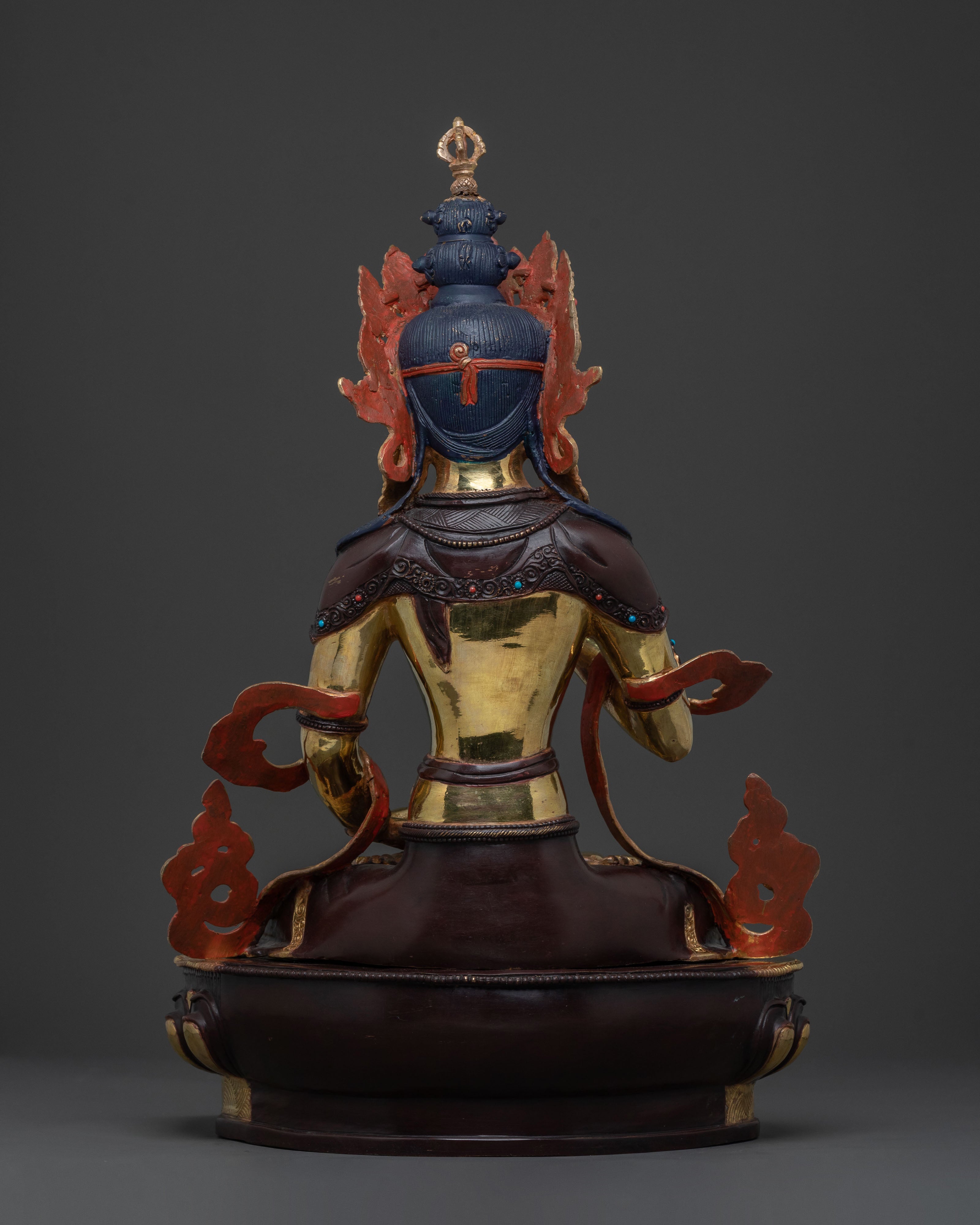Vajrasattva: Sacred 24K Gold Gilded Figurine