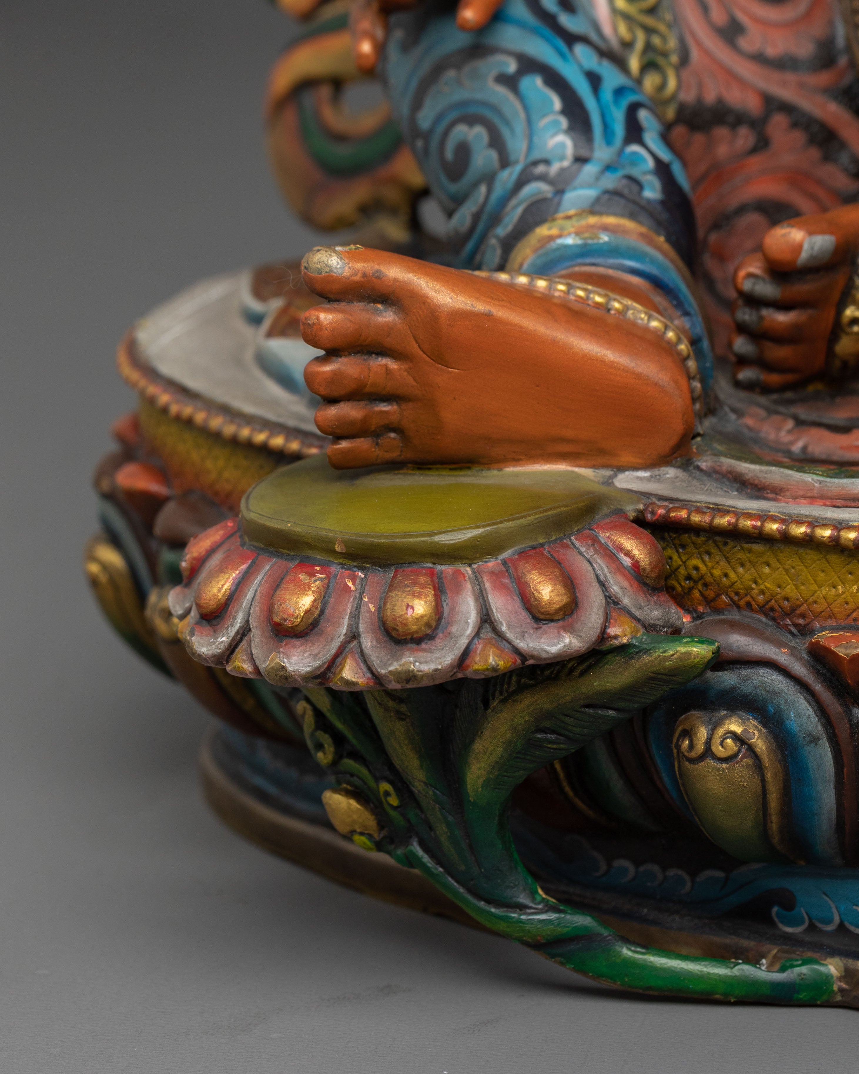 Dzambhala Wealth Deity Statue | Made in Nepal