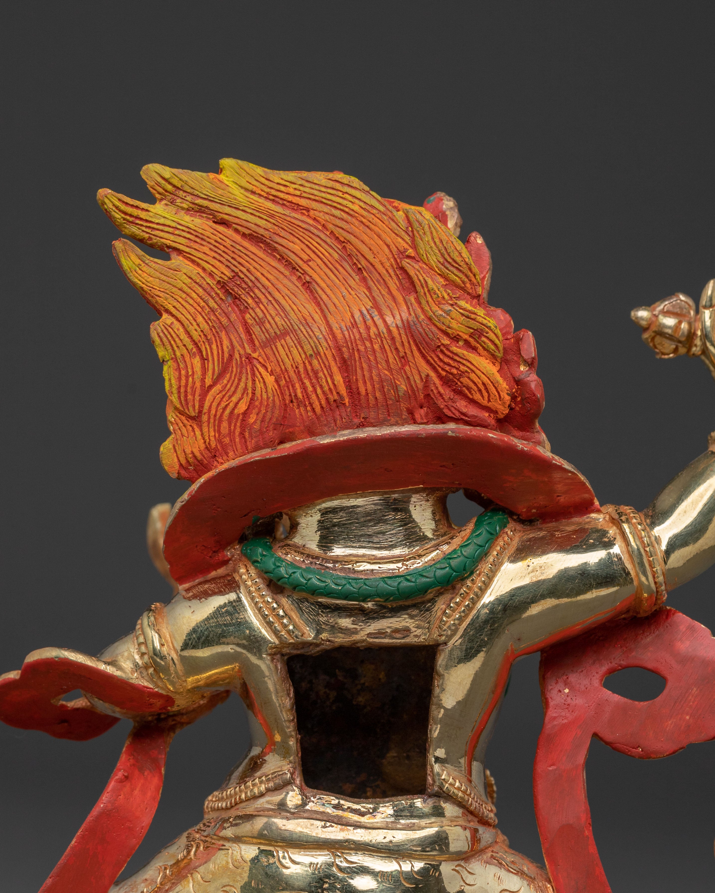 Vajrapani Fierce Statue | Tibetan Buddhist Protector