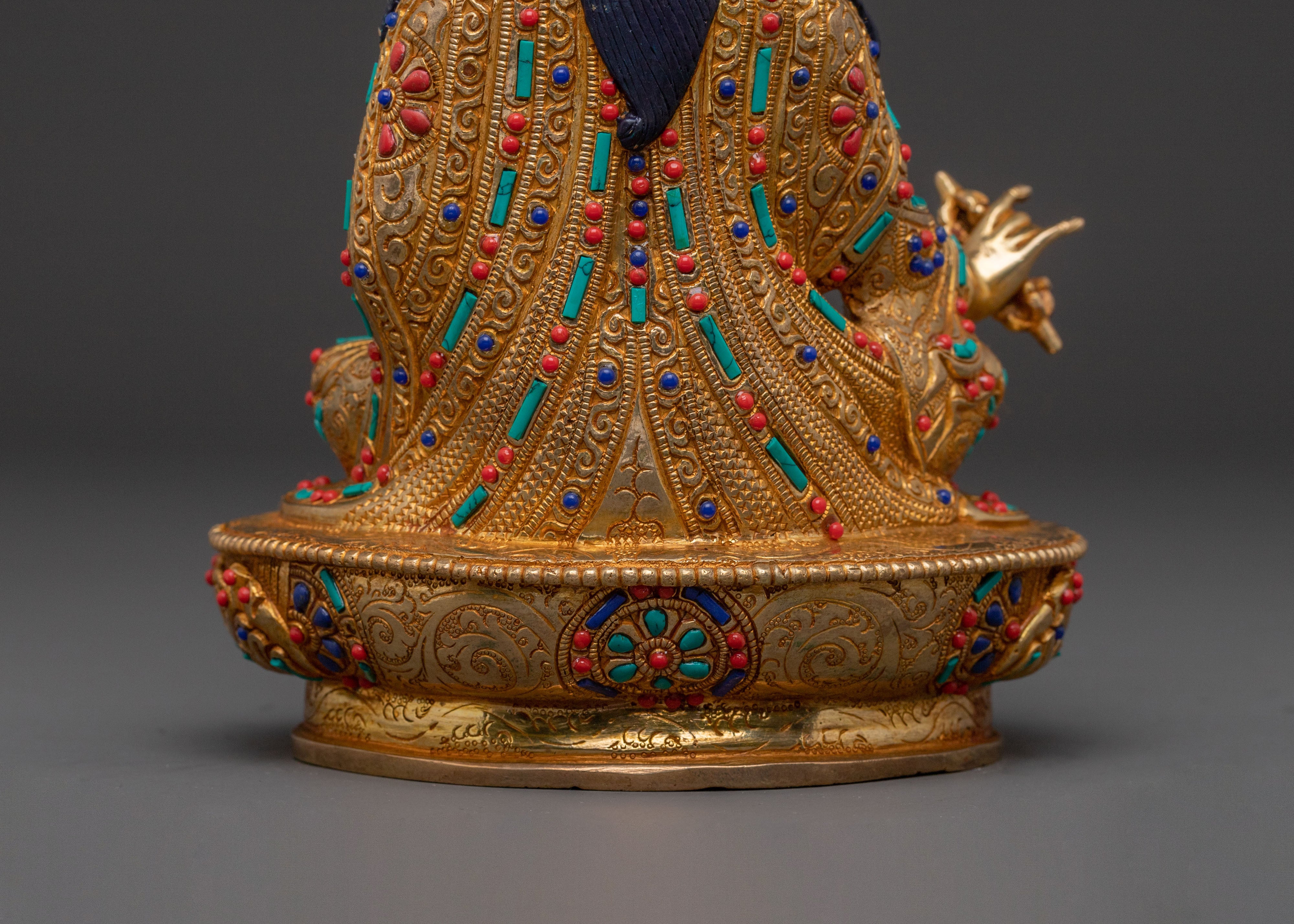 Handcrafted Guru Rinpoche Statue | Sacred Teacher