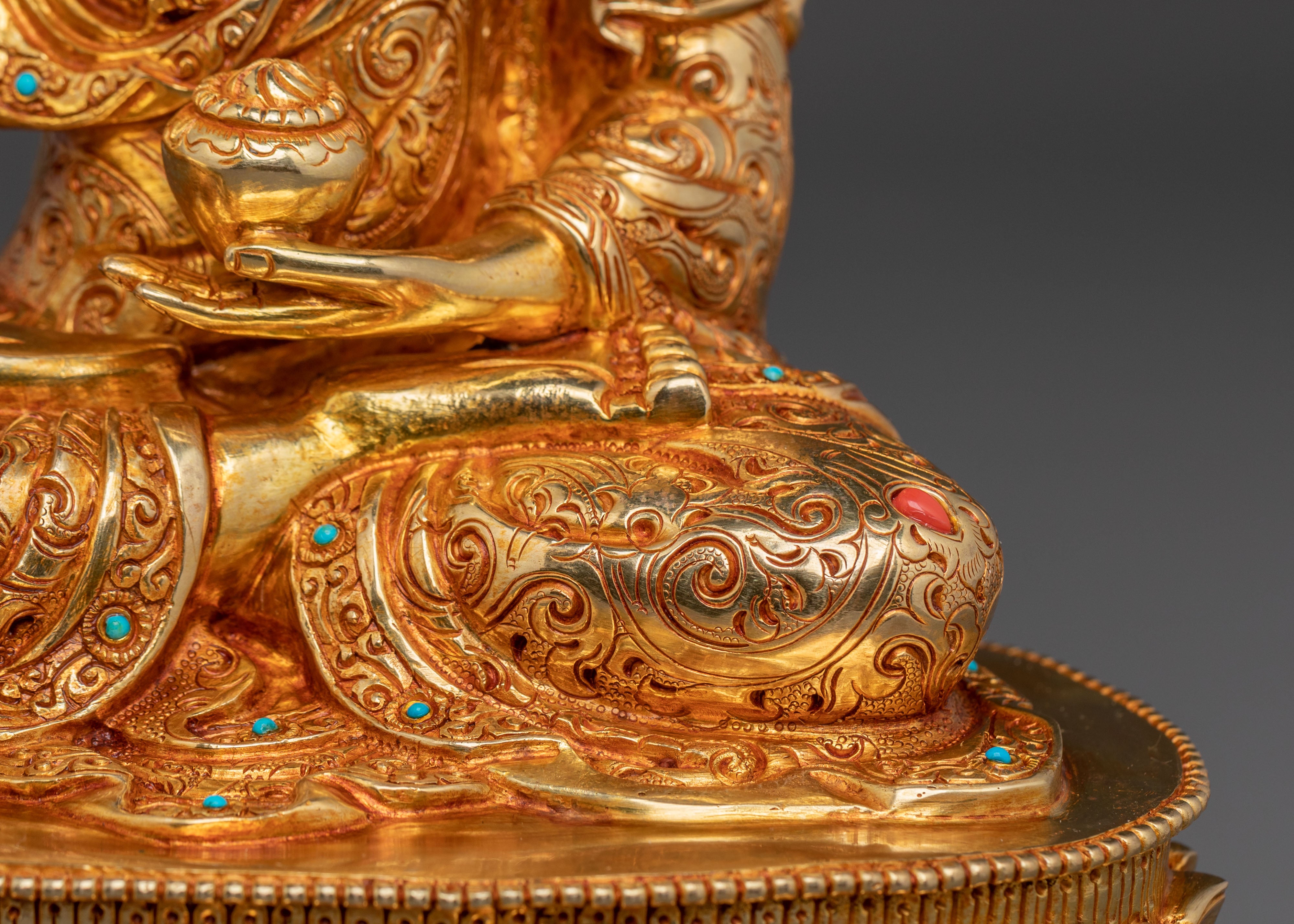 Shakyamuni Buddha Handcrafted Copper Statue