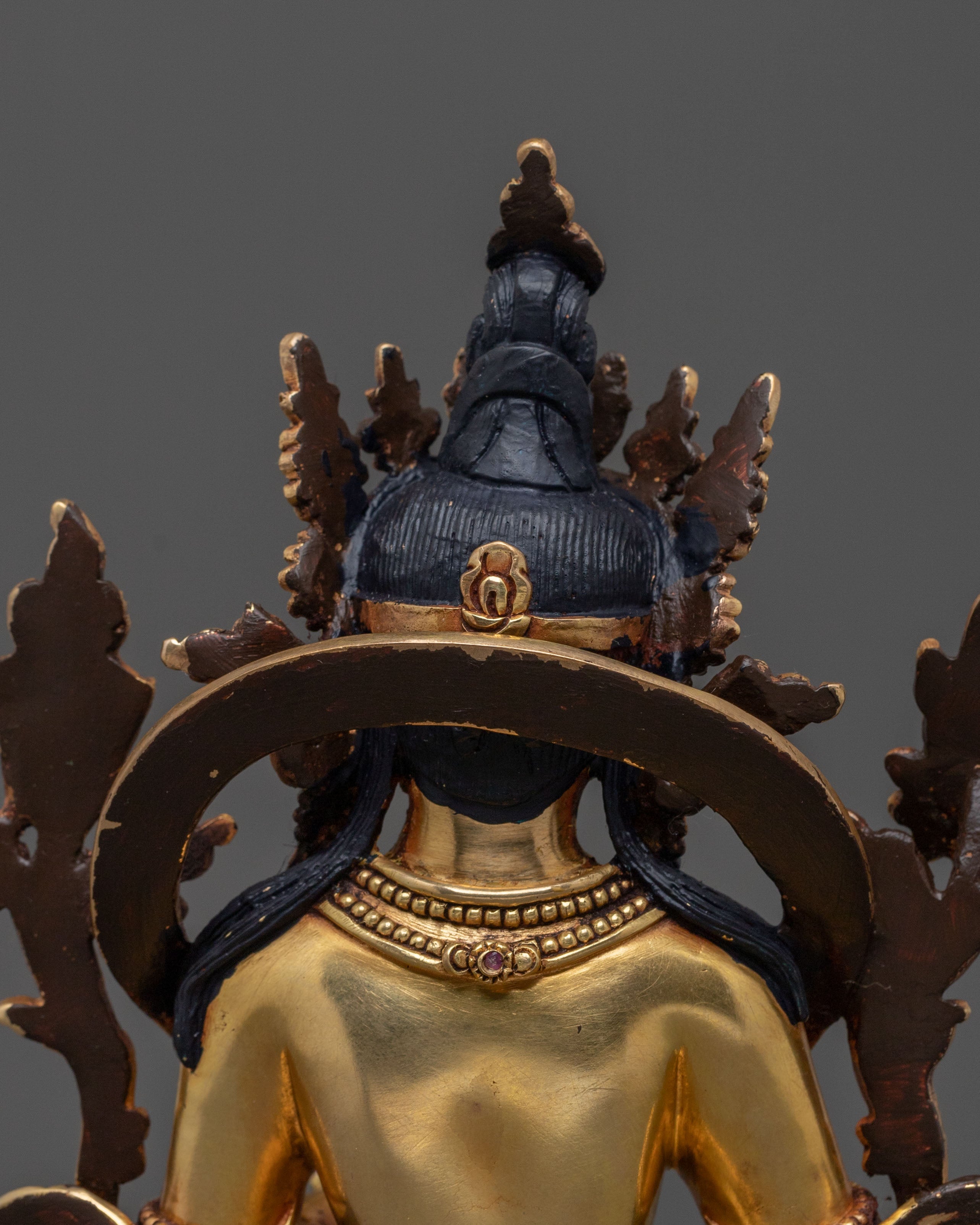 Himalayan Green Tara Statue | Sacred Figurine