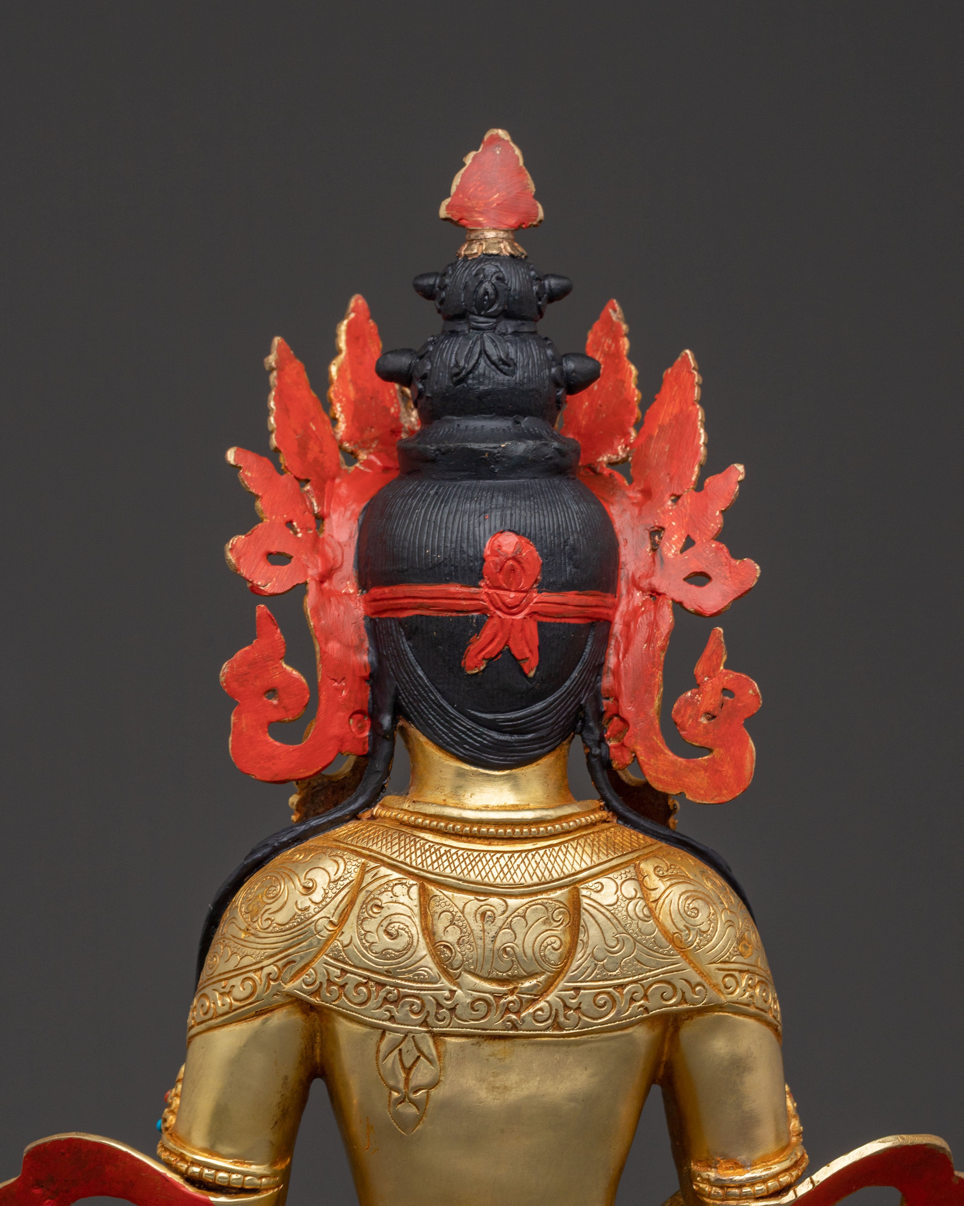 Amitayus Blessing Statue |  Sacred Healing Figurine