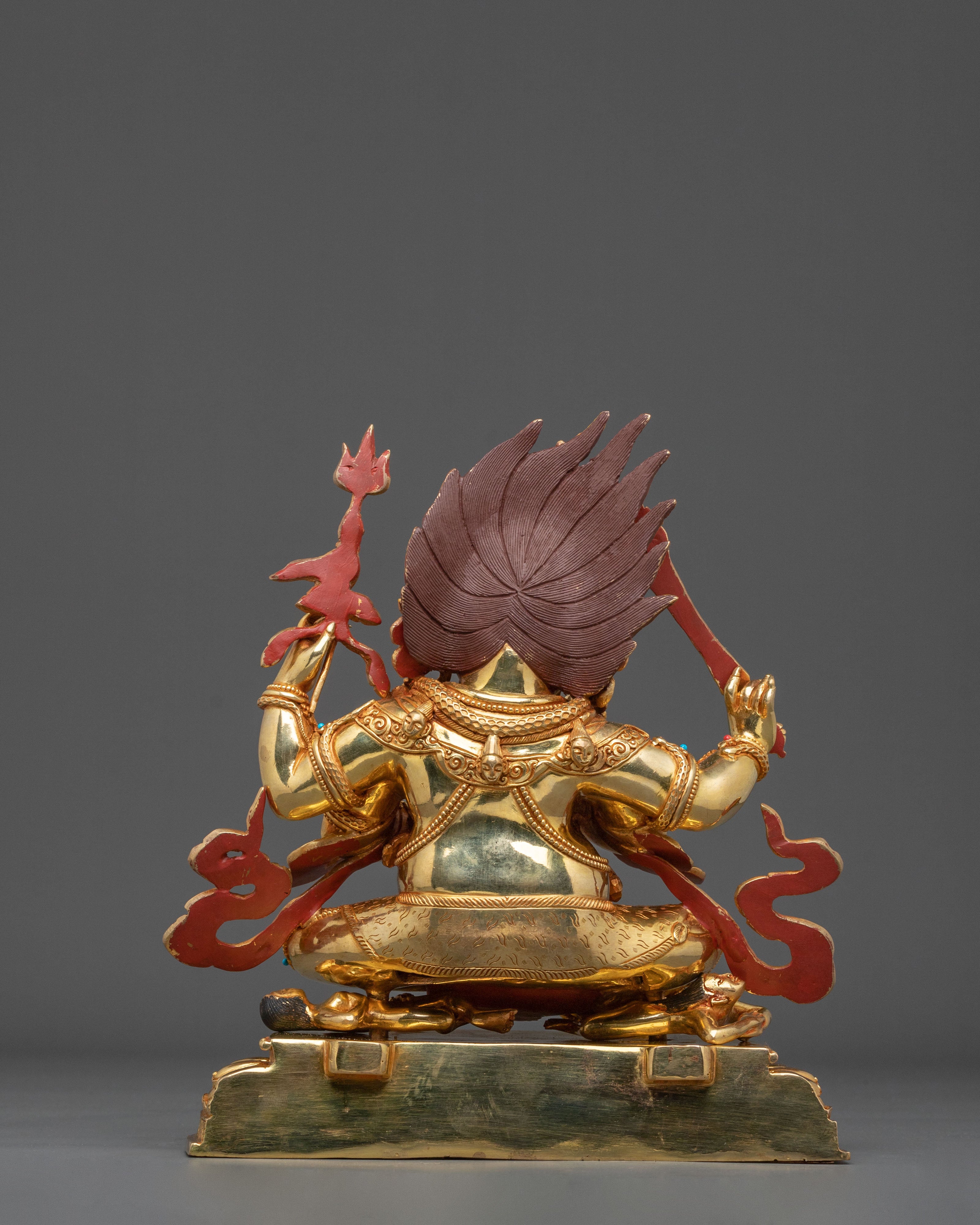 Chaturbhuja Mahakala Statue | Tibetan Buddhist Protector