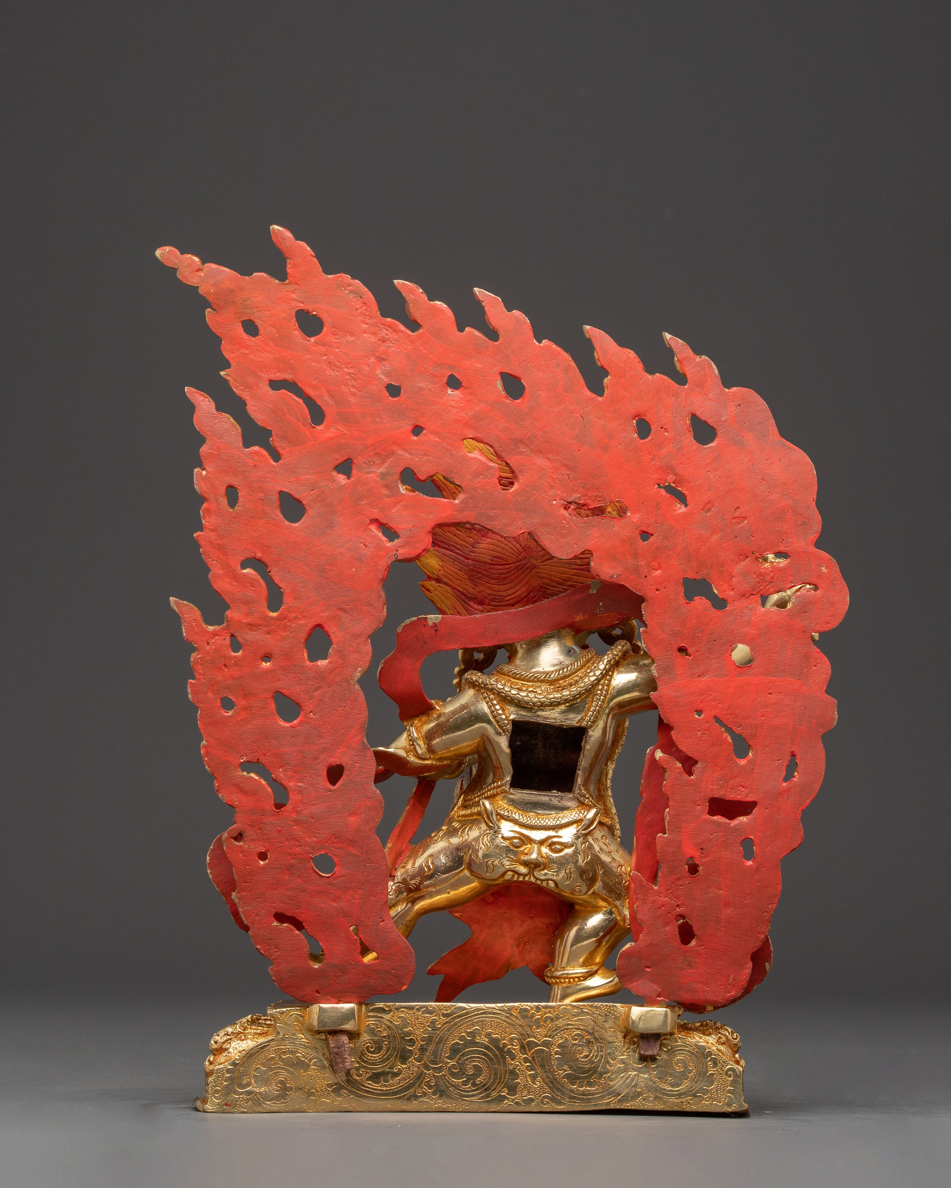 Handcrafted Vajrapani Statue: Protector of All Buddhas
