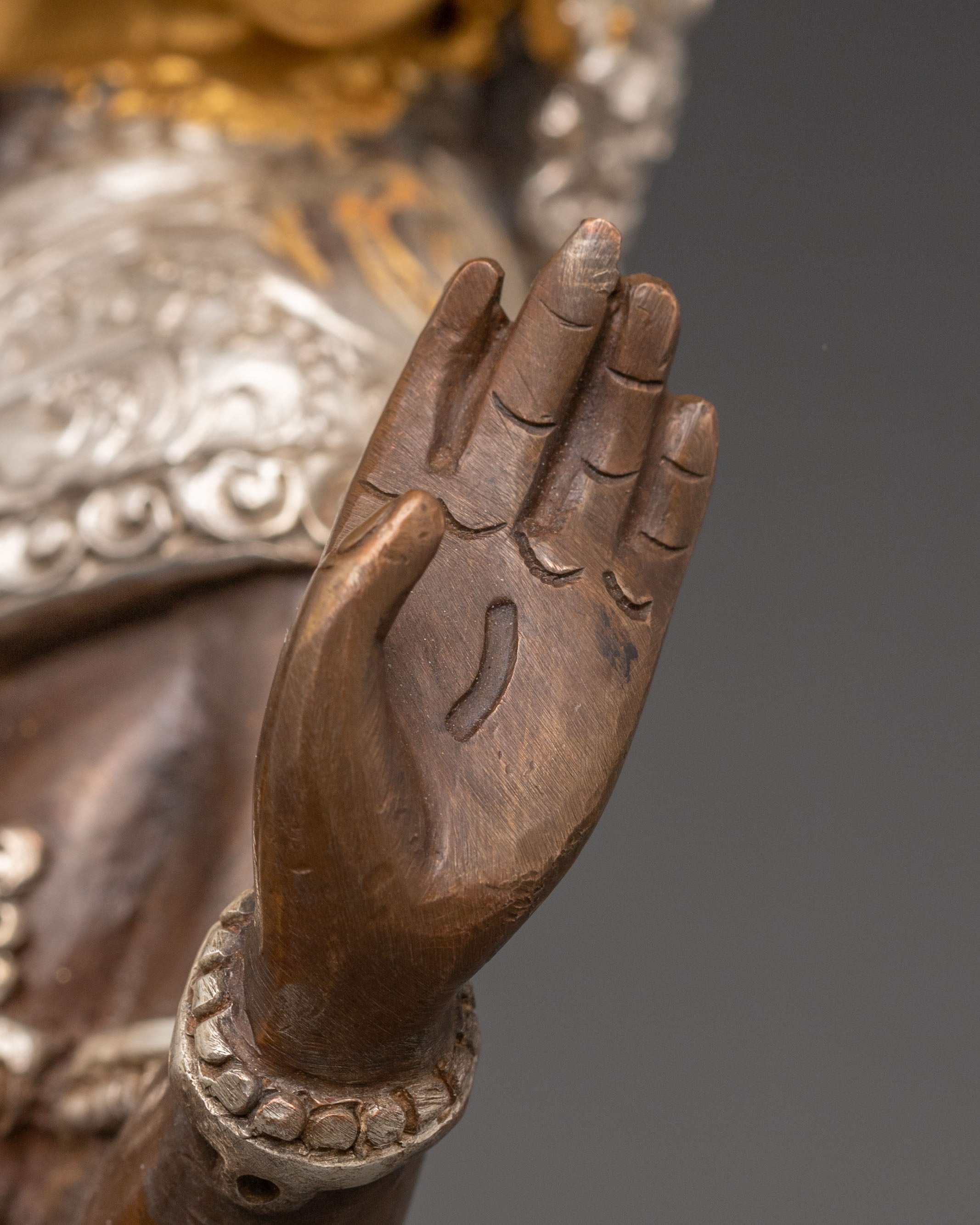 Handmade Namgyalma Statue: Protection from Untimely Death