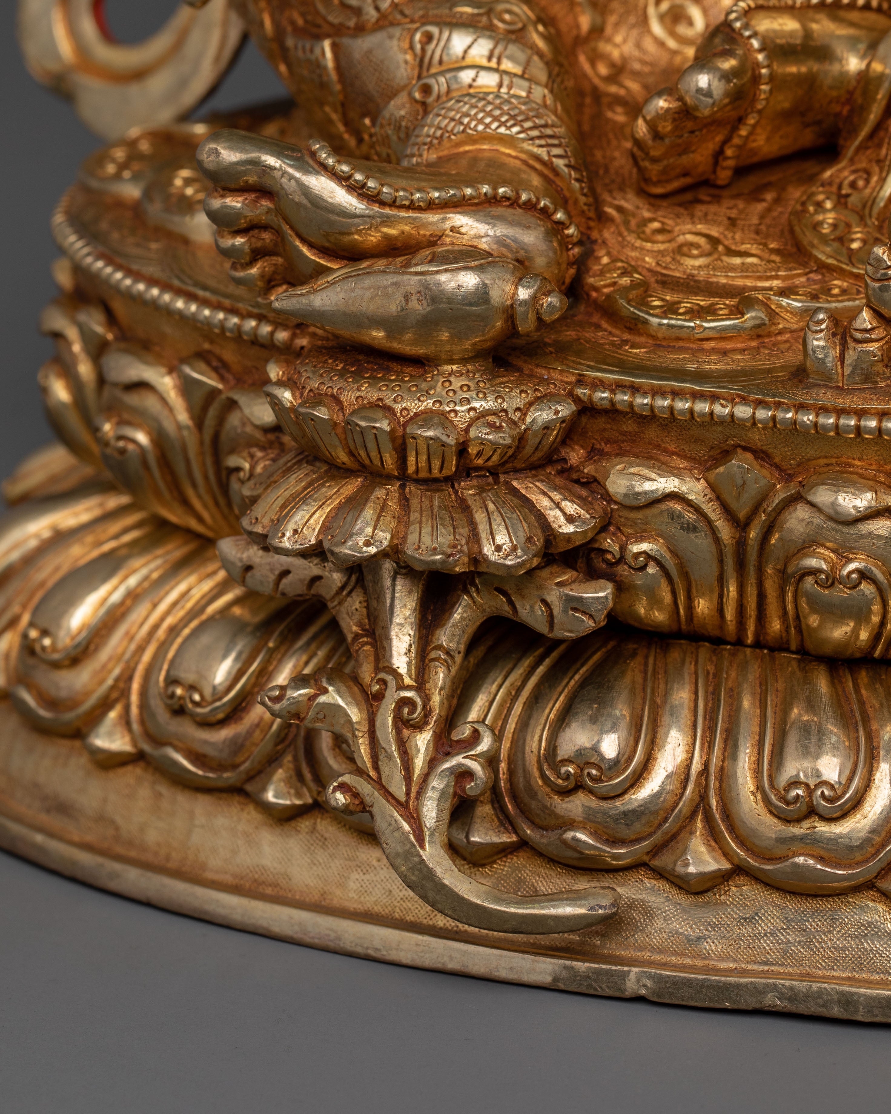 Dzambhala Handcrafted Figurine: Wealth Deity of Prosperity