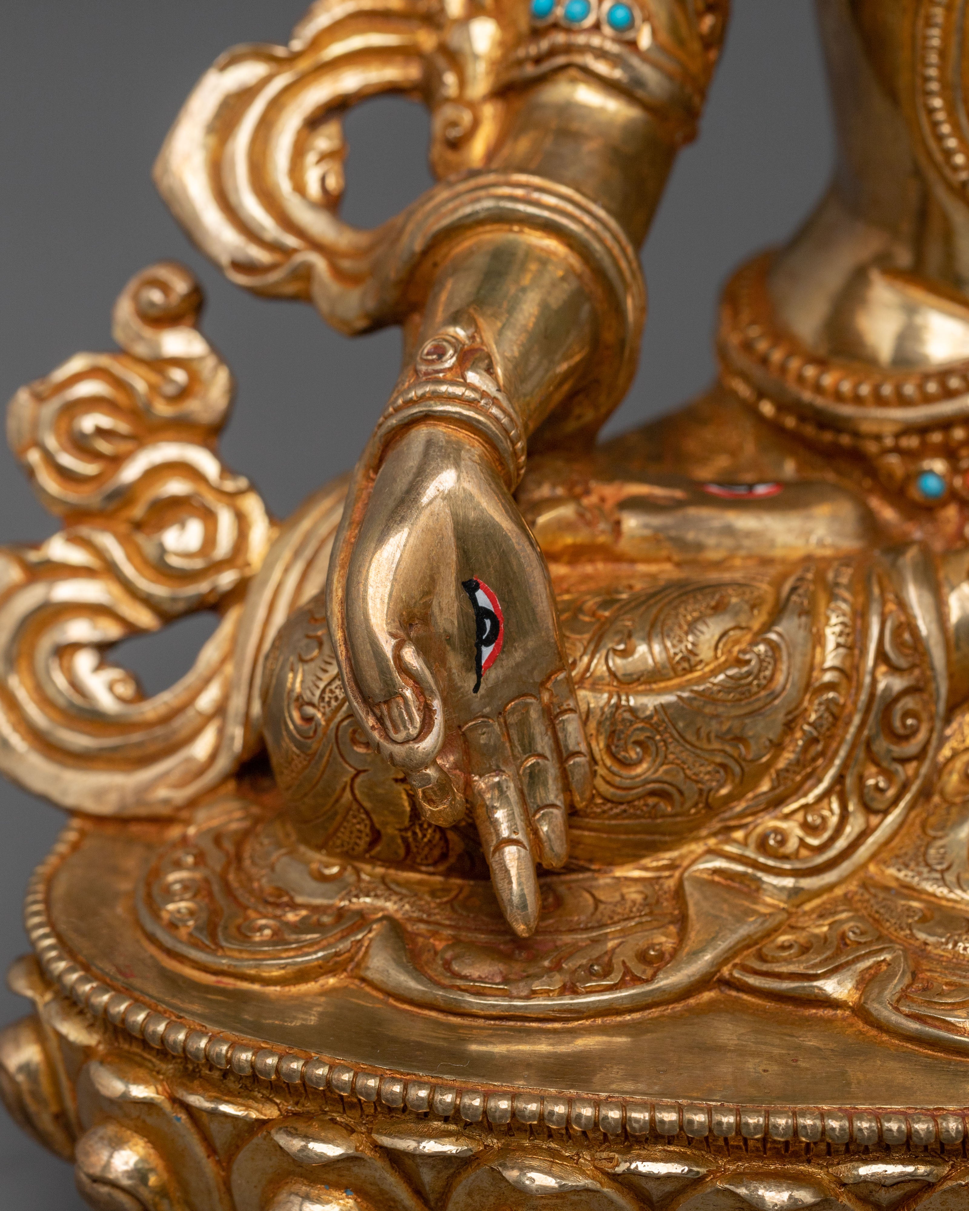 White Tara Statue: Tibetan Buddhist Goddess