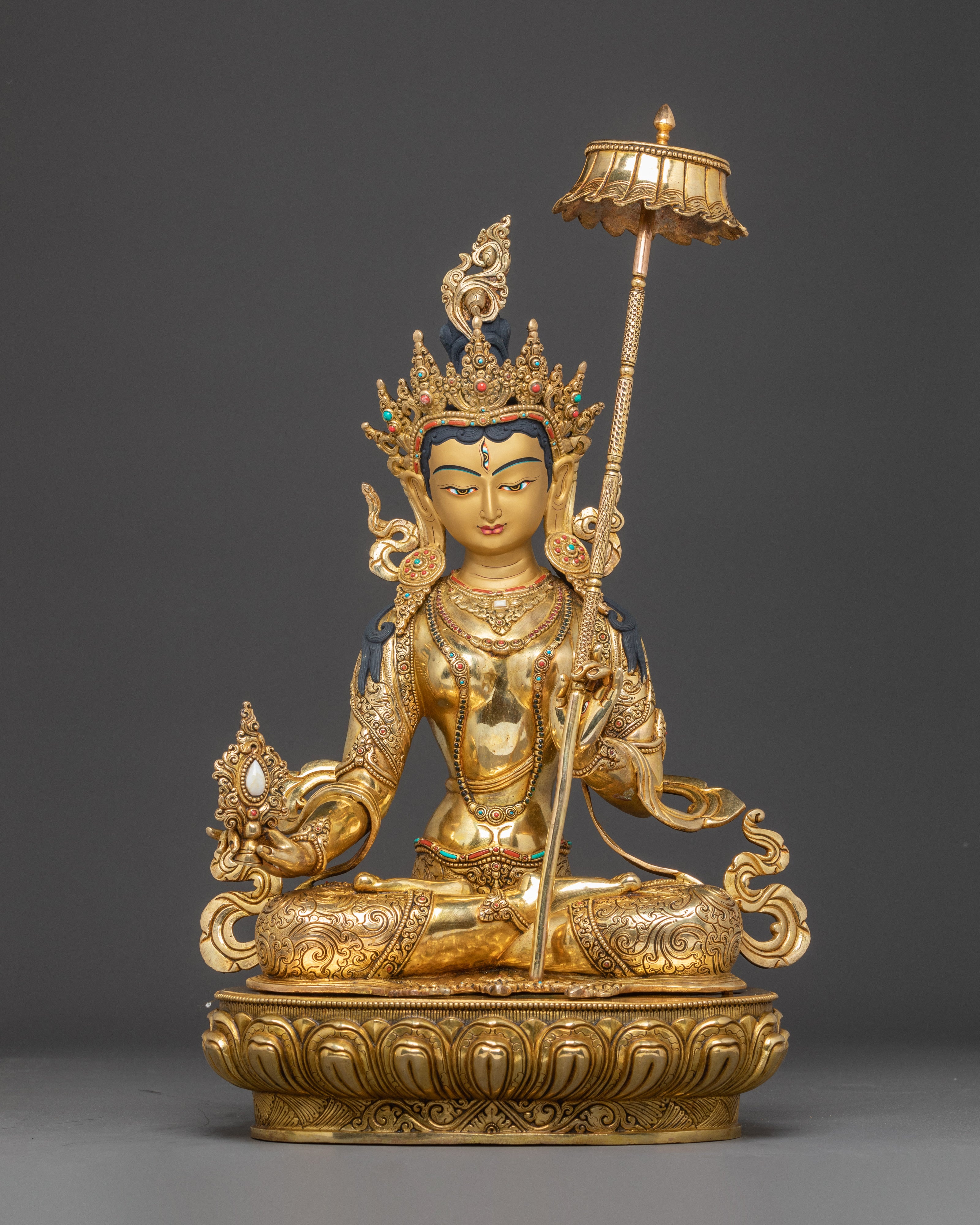 Statue of Two Armed Dukar | Traditional Himalayan Art