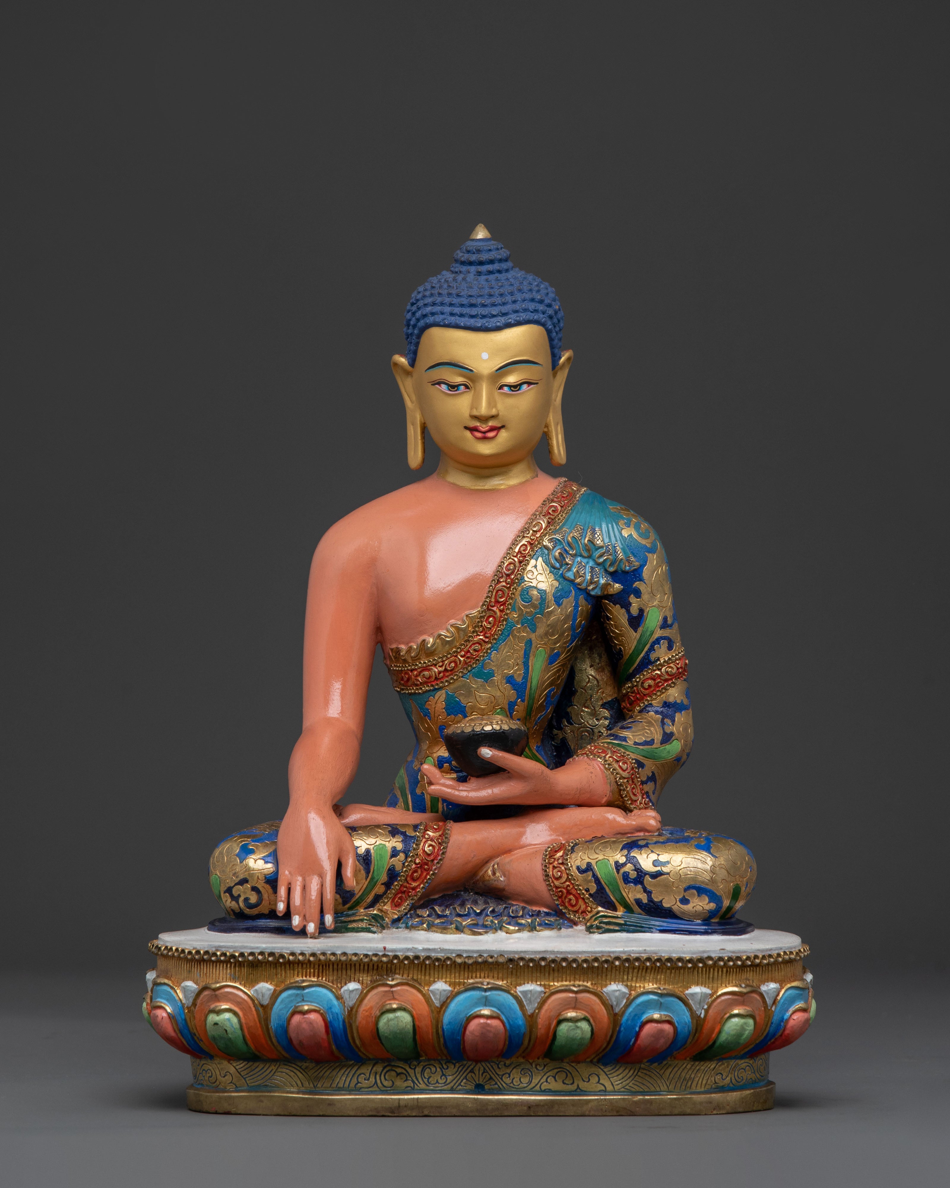 Copper Statue of Historical Buddha Shakyamuni