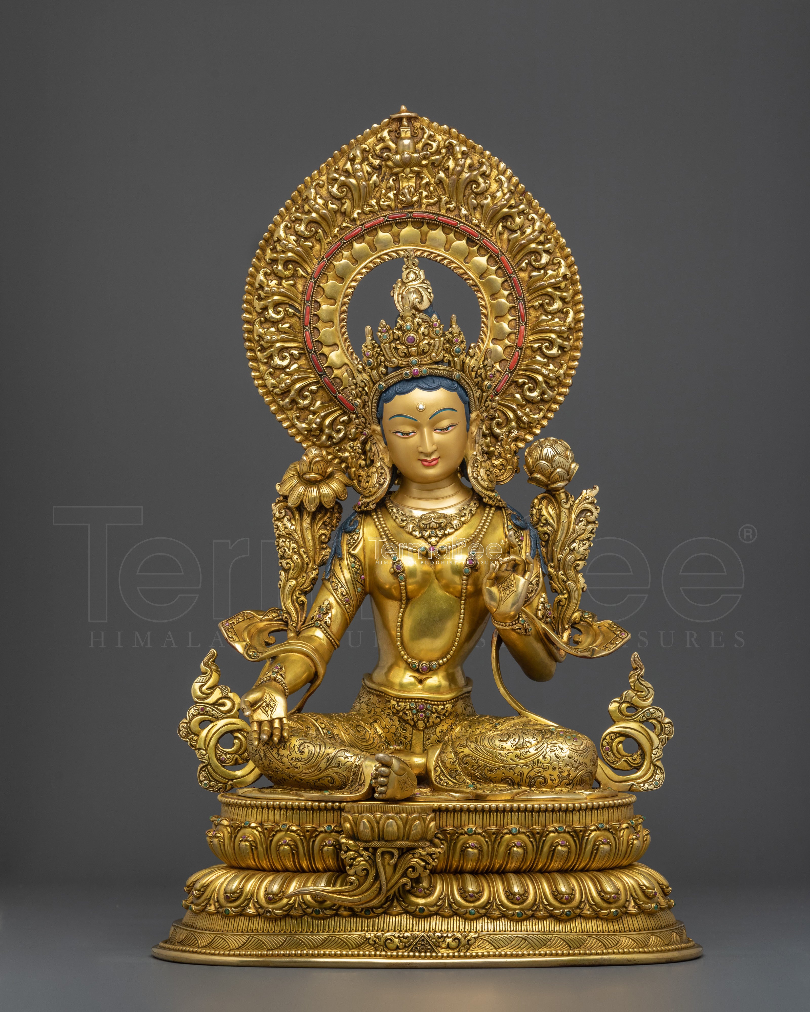 Green Tara Statue 