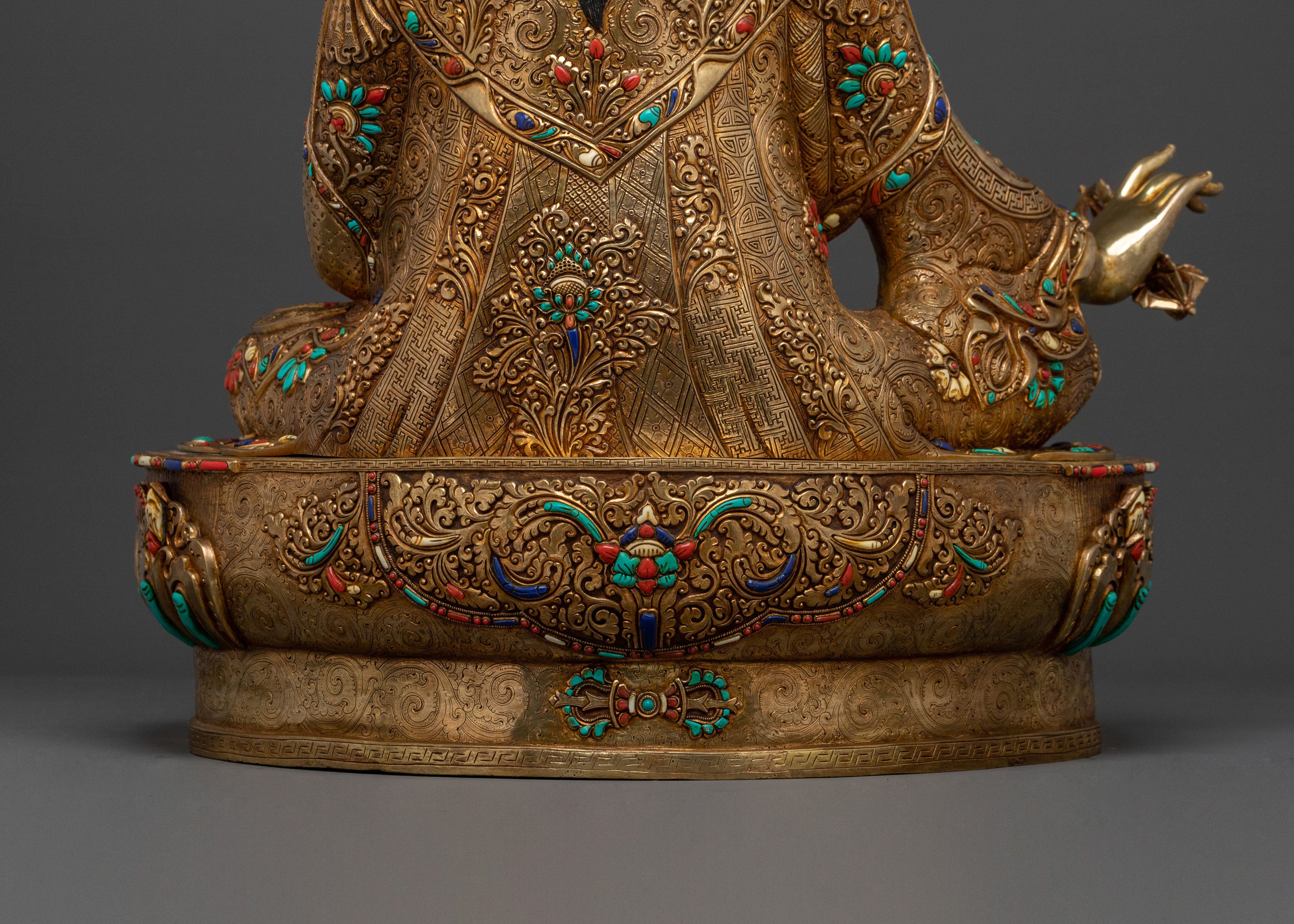 Guru Rinpoche Buddhist Statue | Sacred Figurine
