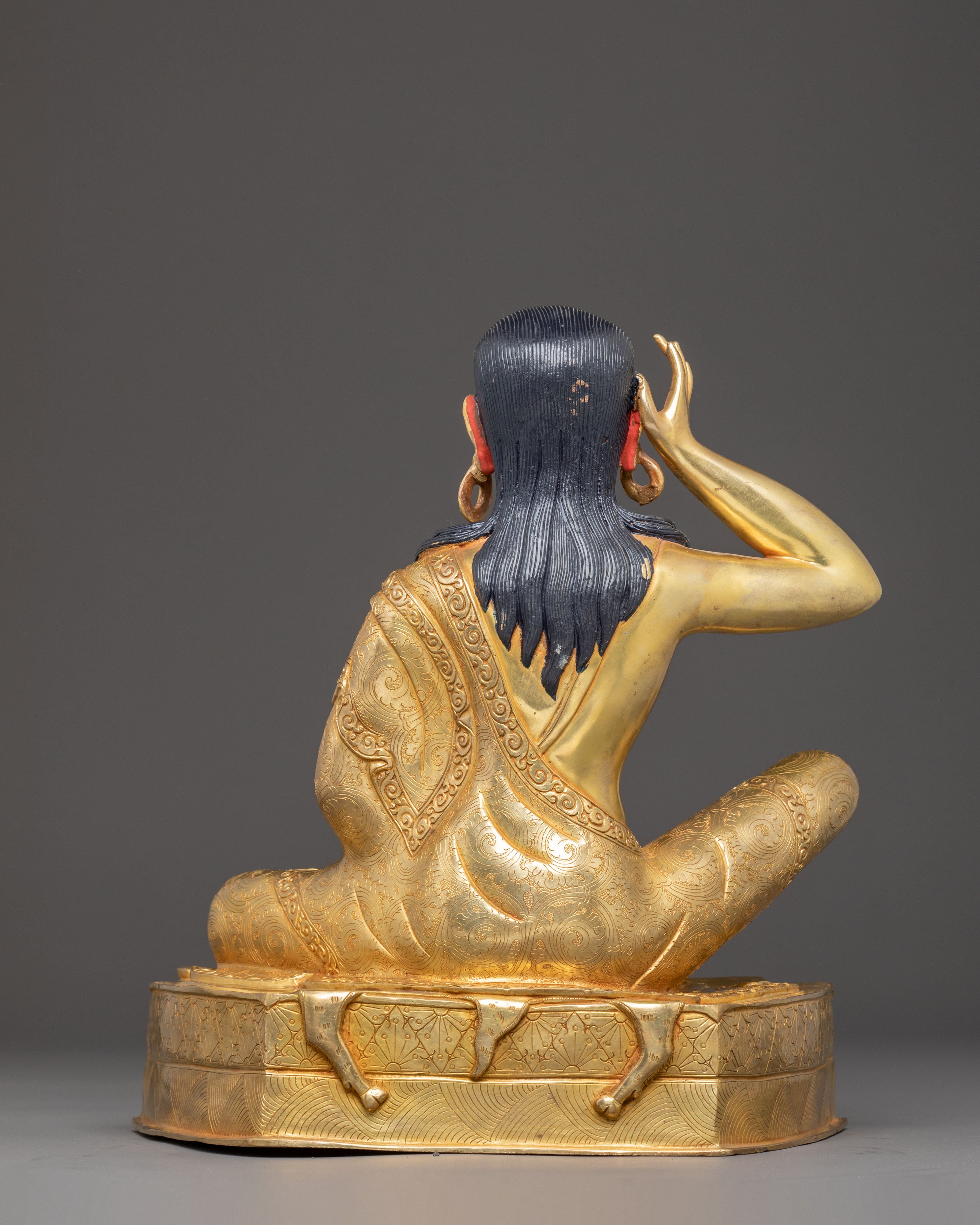 Milarepa Statue: Revered Kagyu Master