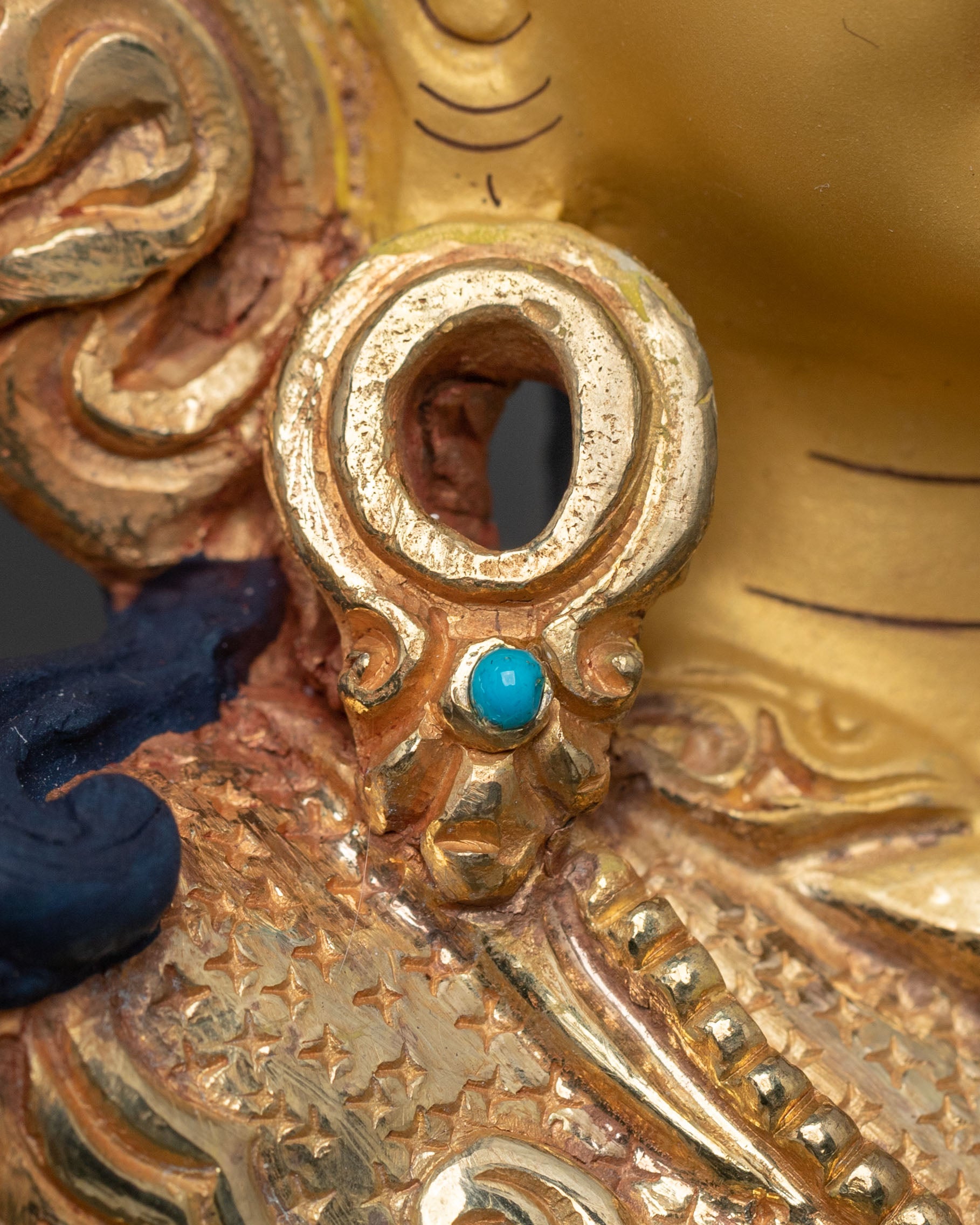 Standing Guru Rinpoche Divine Sculpture | Home Decor
