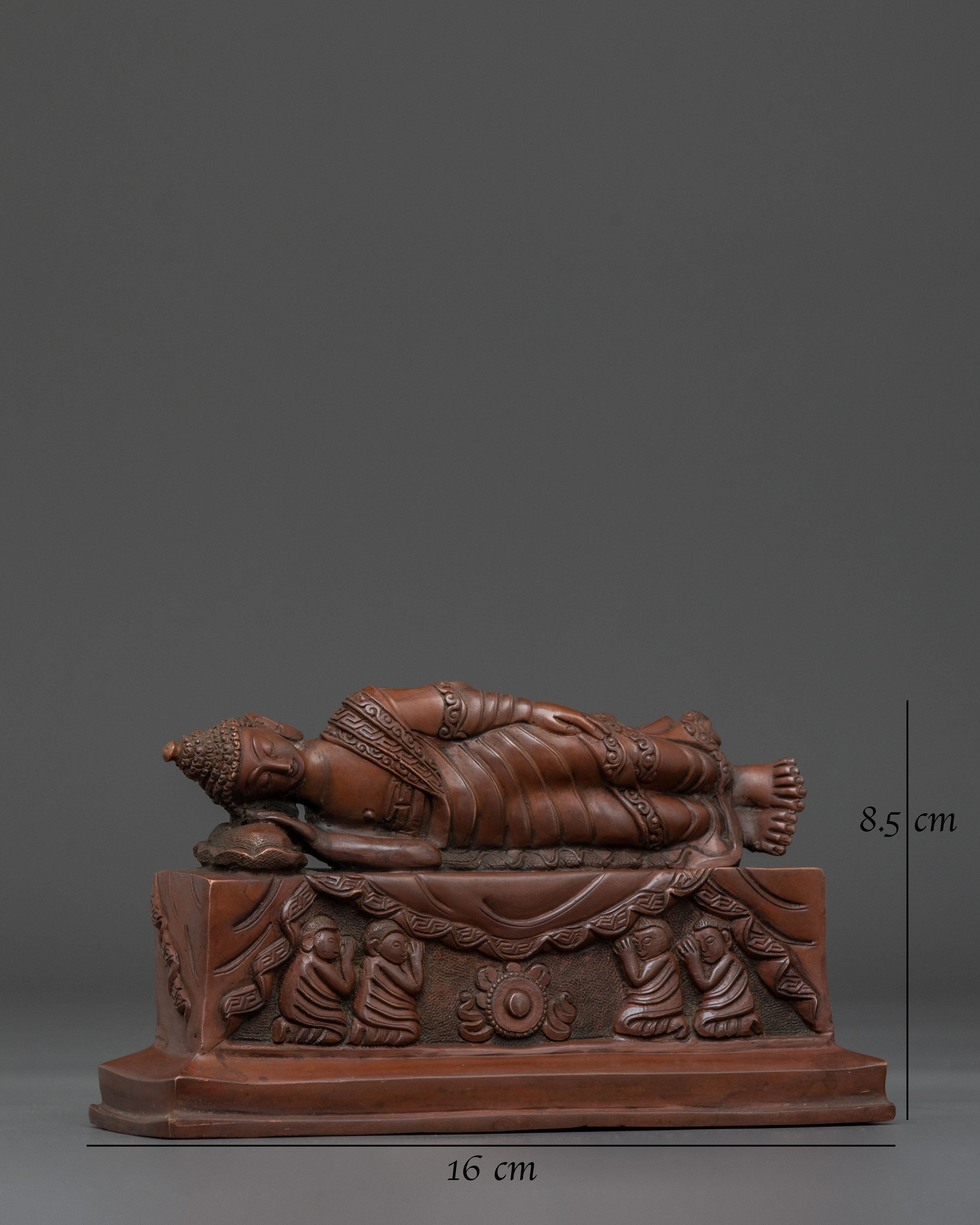 Handcrafted Sleeping Buddha Statue | Home Decor